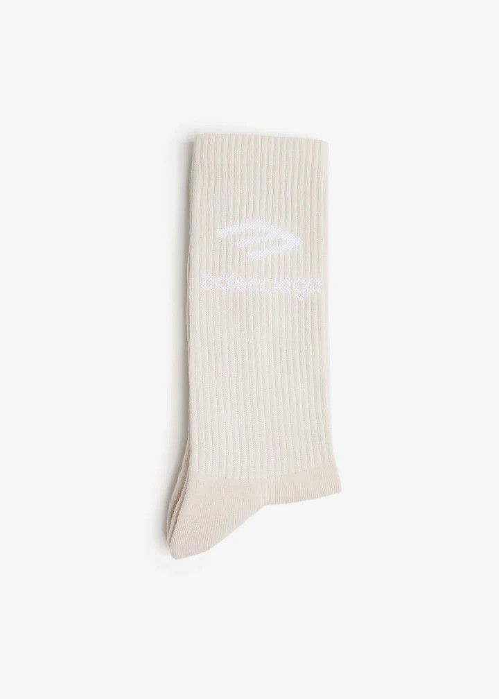 Balenciaga o1in1g0126 Size: XL / Socks Glow in The Dark in White Size ONE SIZE - 1 Thumbnail