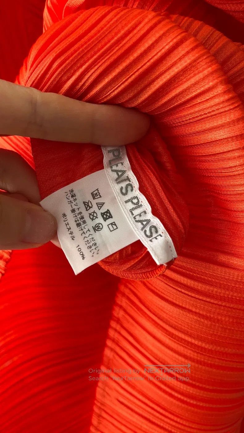 Issey Miyake Issey Miyake Red Dress Size L / US 10 / IT 46 - 5 Thumbnail