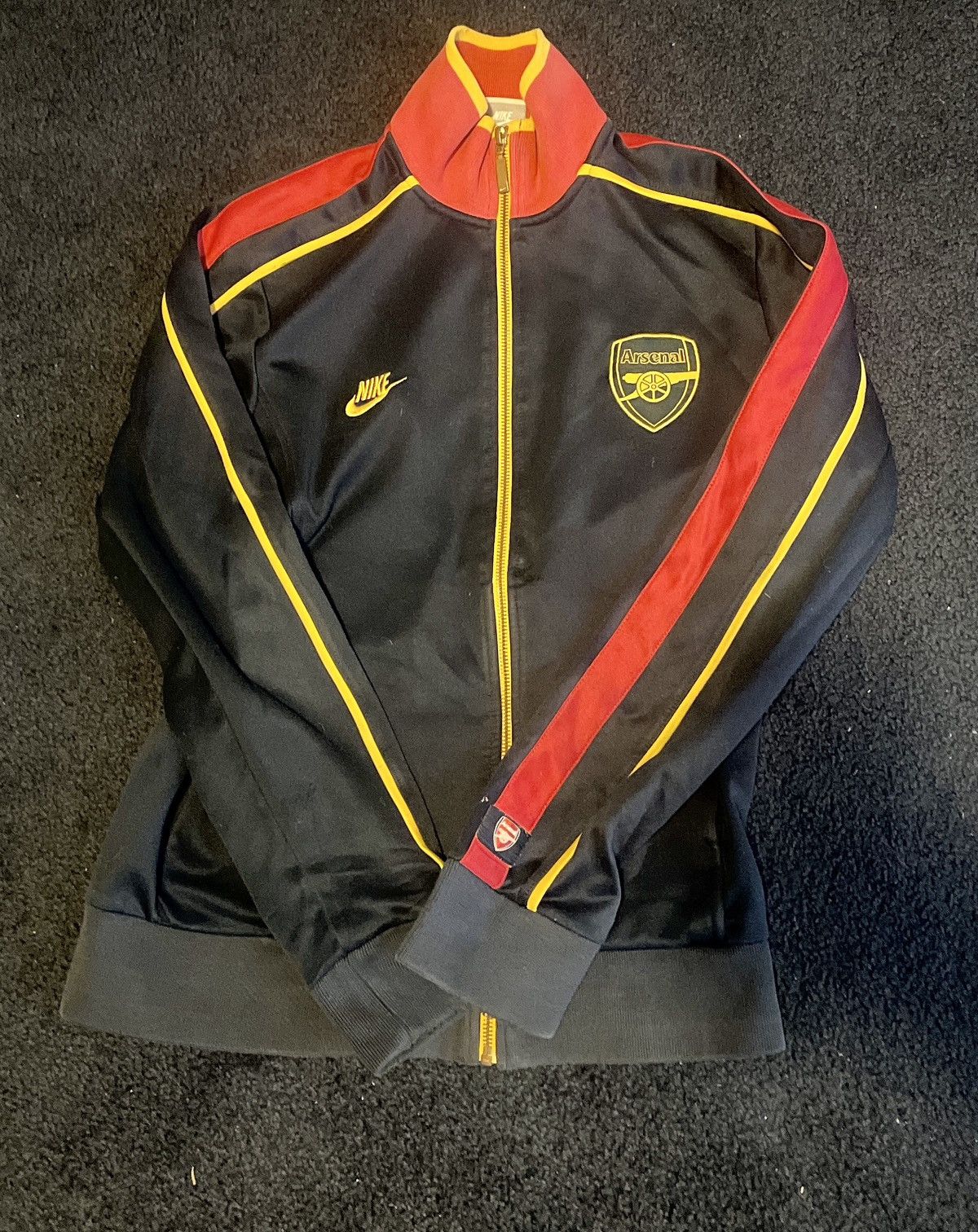 Nike Men’s Nike 2010s Arsenal Full Zip jacket Size US S / EU 44-46 / 1 - 1 Thumbnail