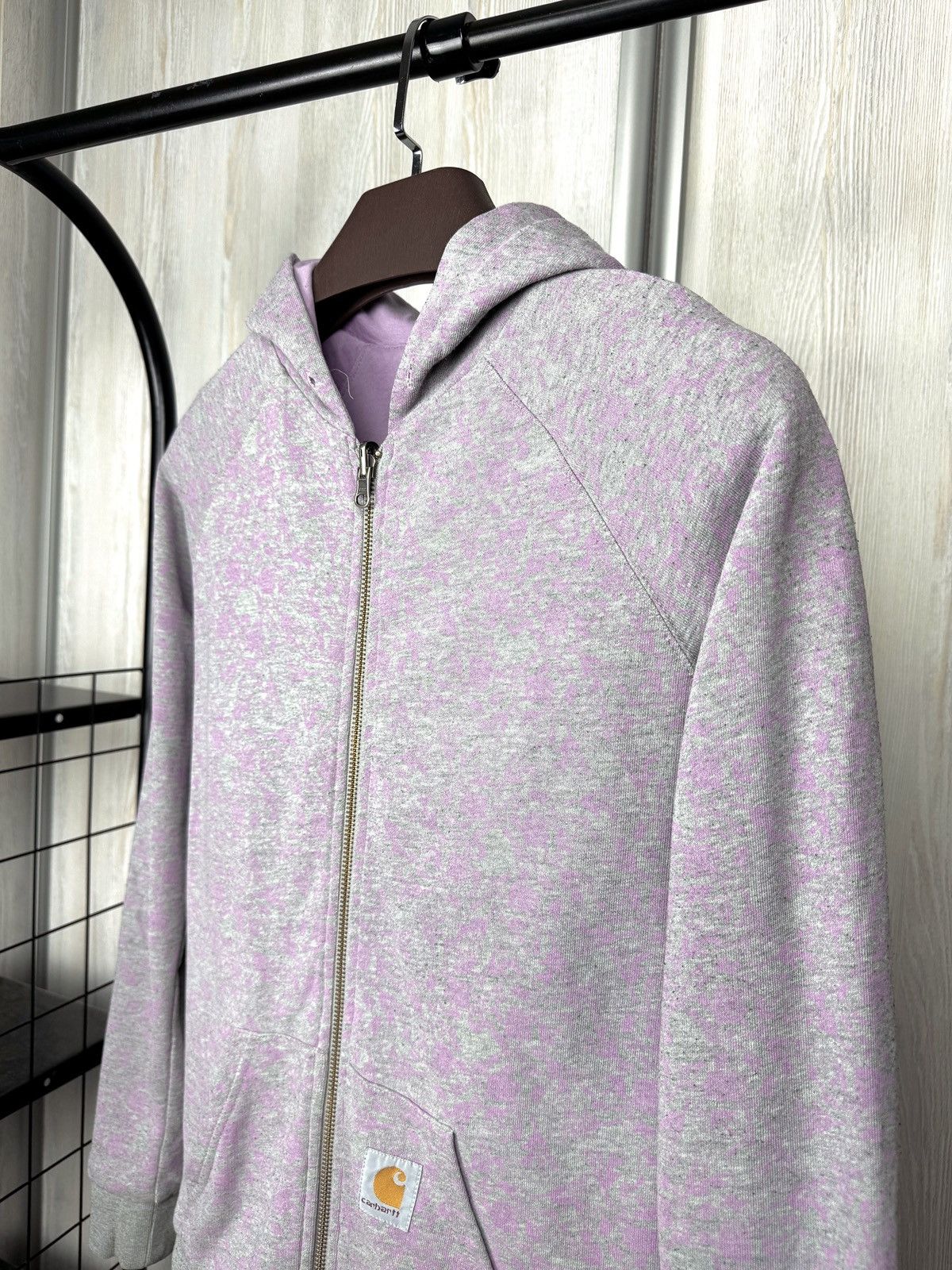 Carhartt Carhartt w' hooded mellow reversible grey purple jacket Size M / US 6-8 / IT 42-44 - 7 Thumbnail