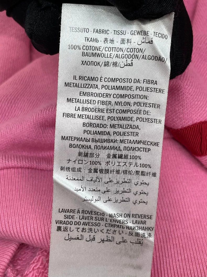 Gucci Gucci Pink pullover sweatshirt with sequin cat avatar hoodi Size US M / EU 48-50 / 2 - 7 Thumbnail