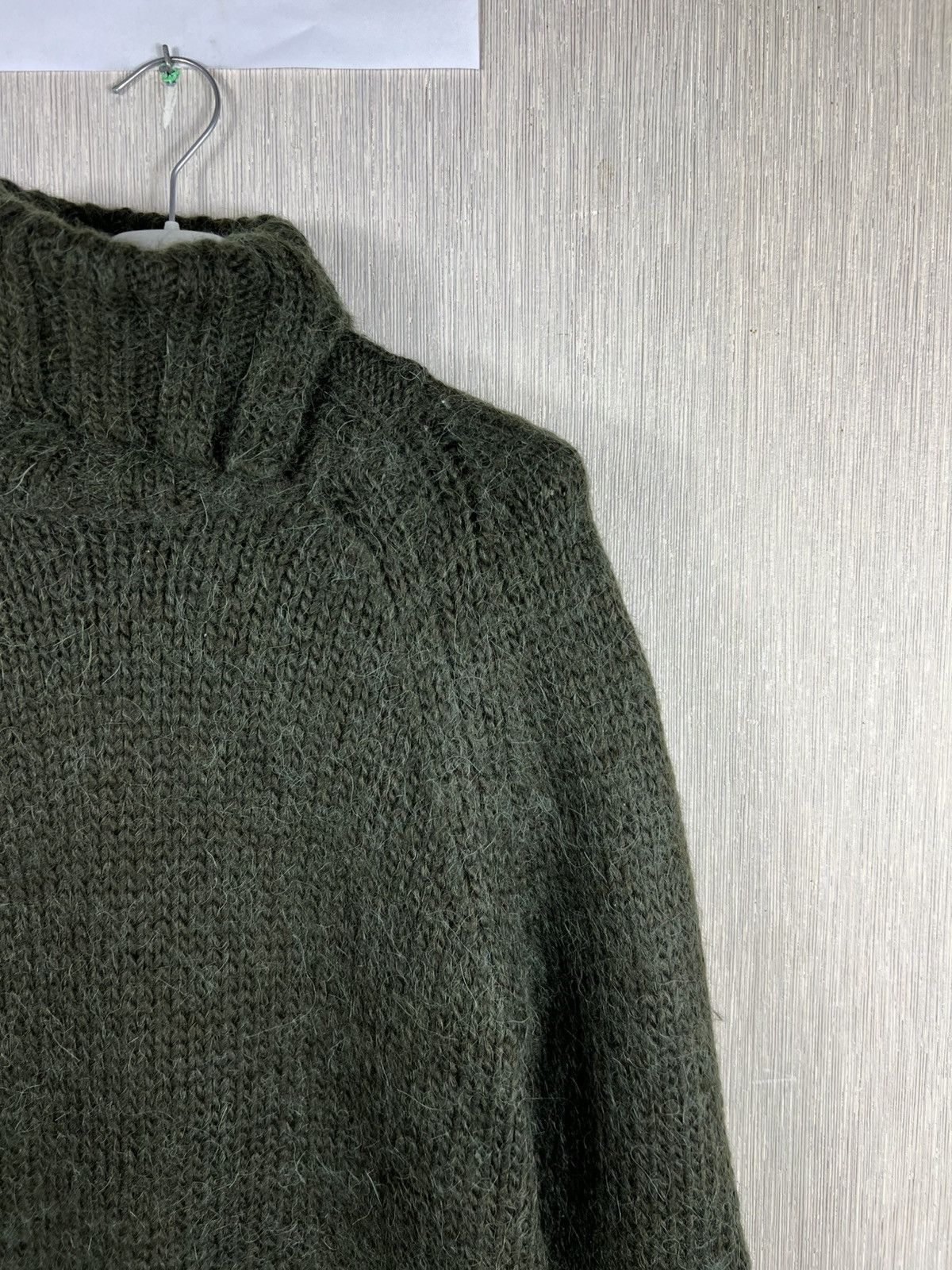 Diesel Vintage Diesel heavy wool alpaca turtleneck sweater gothic Size US M / EU 48-50 / 2 - 3 Thumbnail