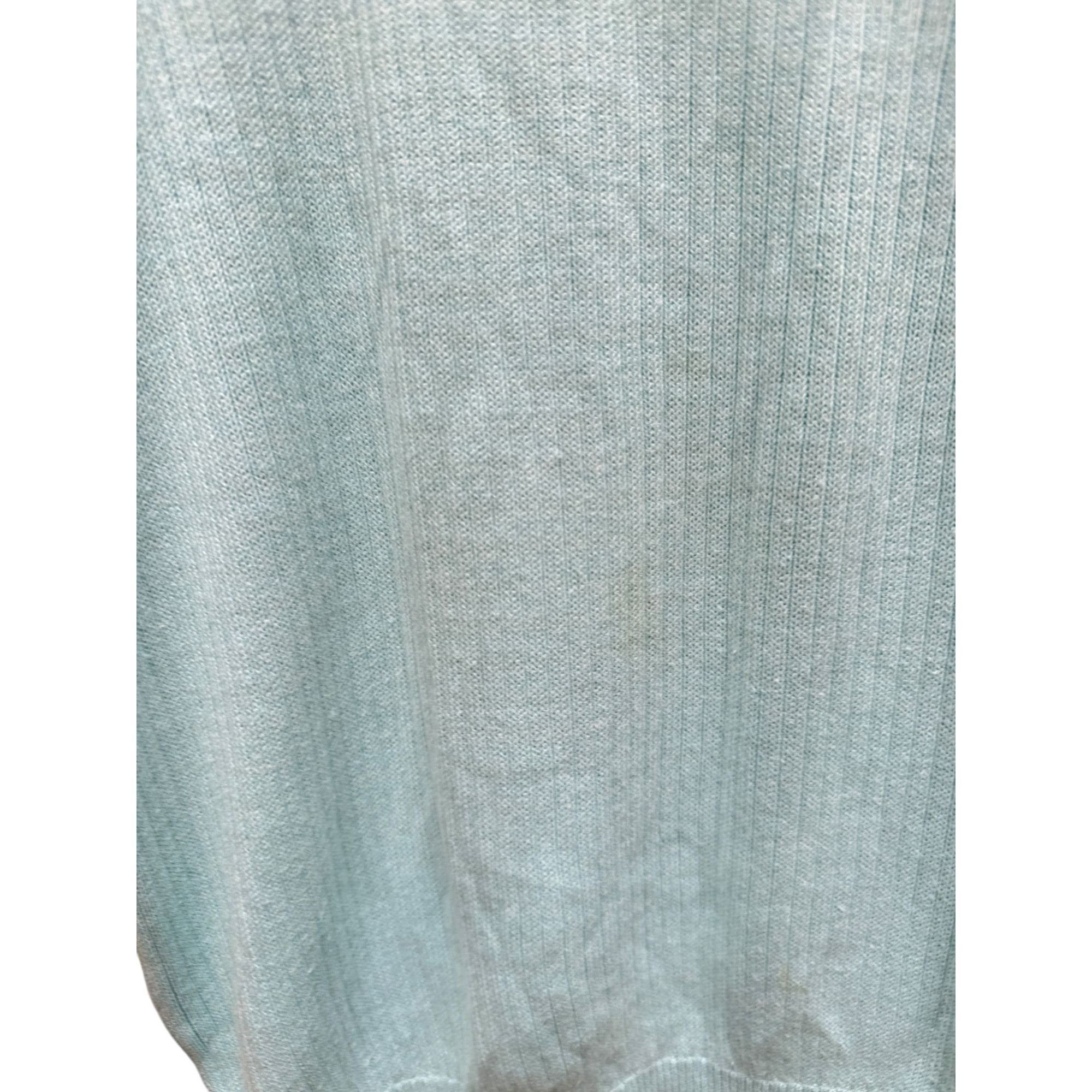 Courreges Blue Knitted Top Sweater Size M / US 6-8 / IT 42-44 - 5 Thumbnail
