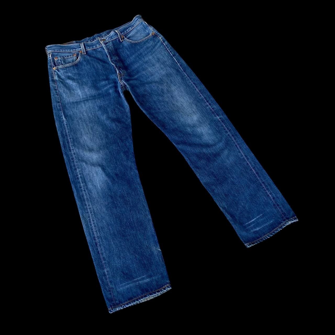Levi's Vintage Clothing W34X31 VTG LEVIS 501 1999 DISTRESSED DENIM Size US 34 / EU 50 - 10 Thumbnail