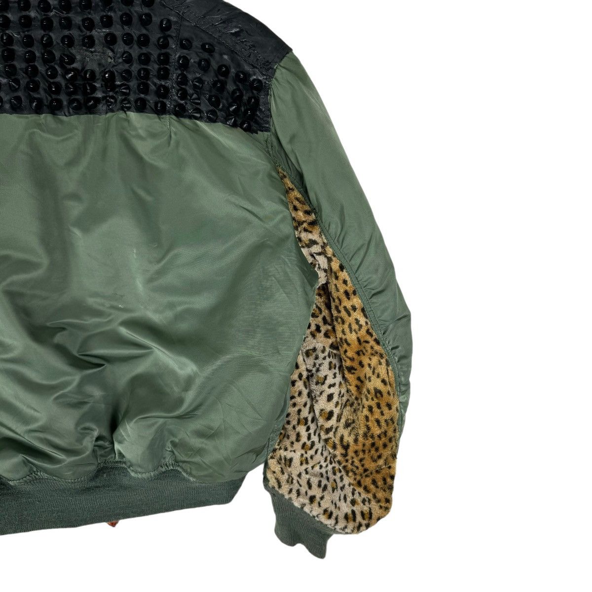 Alpha Industries 🌟ALPHA INDUSTRIES MA-1 FLYERS BOMBER STUD RIOT JACKET Size US L / EU 52-54 / 3 - 8 Thumbnail