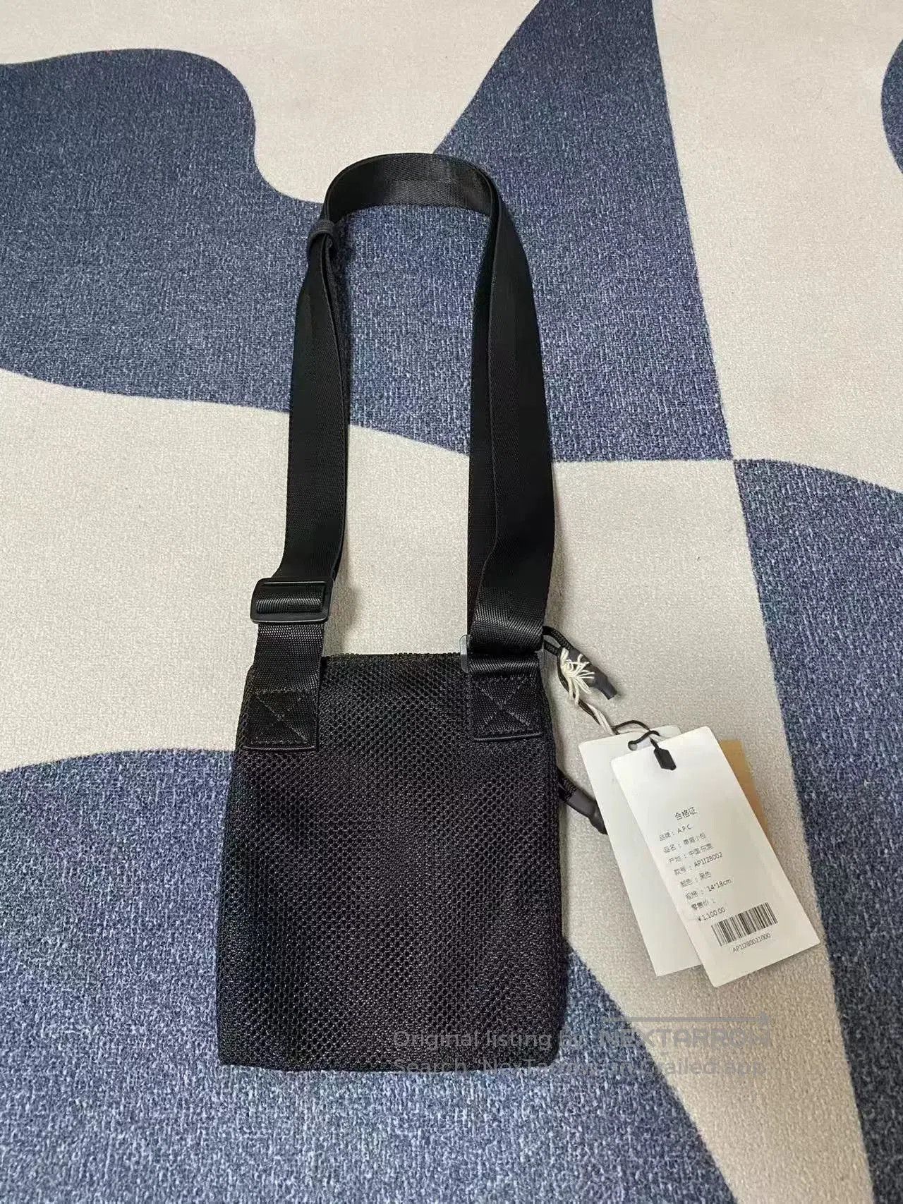 A.P.C. A.P.C Mesh Zip Crossbody Shoulder Bag. Size ONE SIZE - 5 Thumbnail