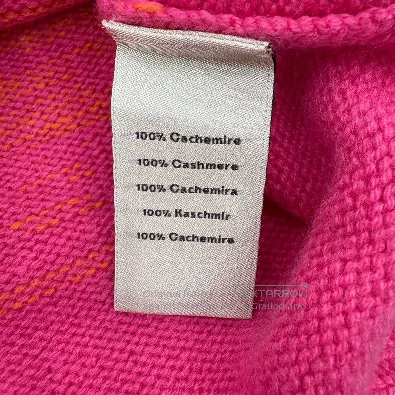 Hermes Hermes Shiney gradient color cashmere cardigan Size S / US 4 / IT 40 - 8 Thumbnail
