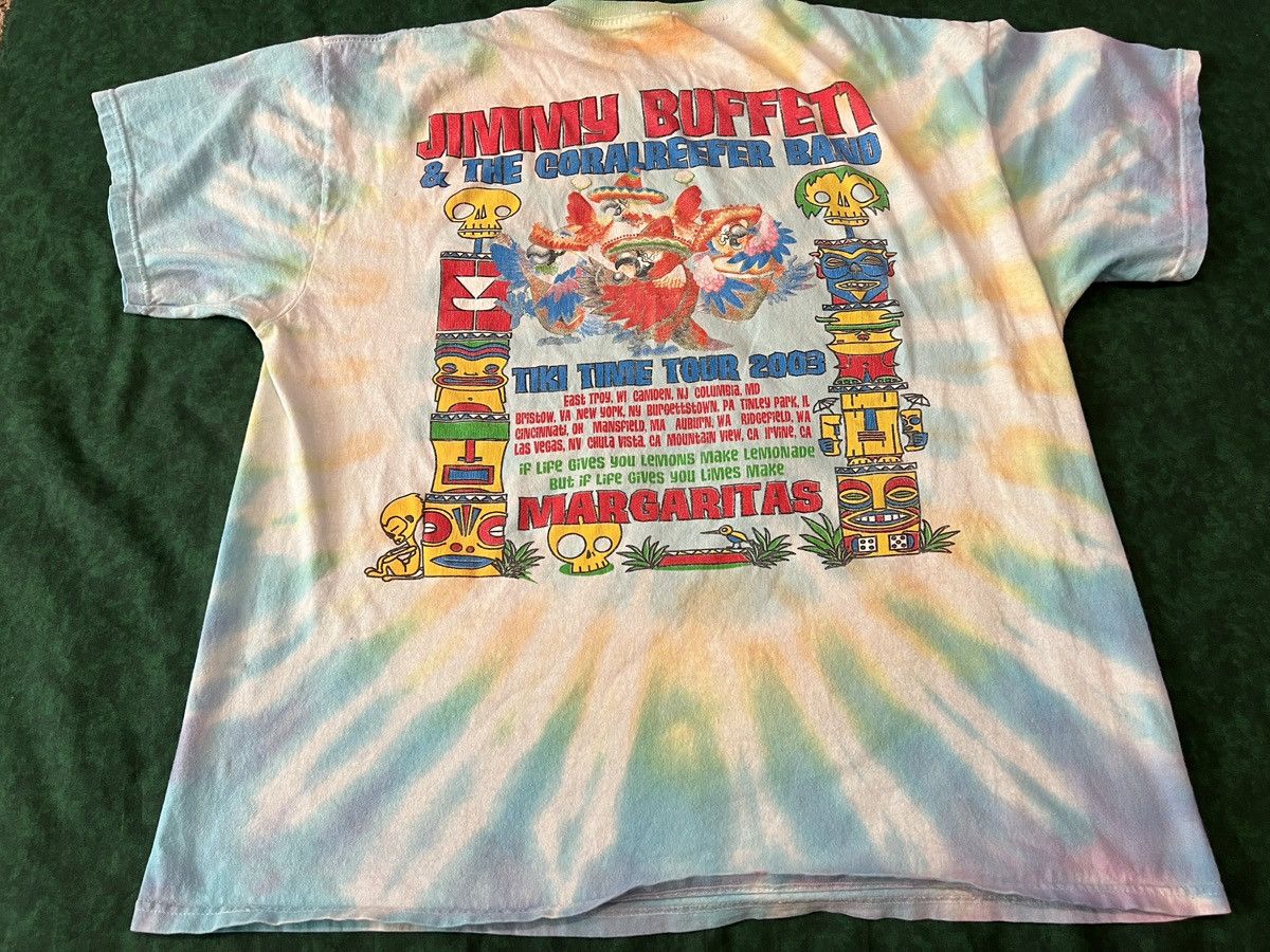 Band Tees × Vintage Vintage JIMMY BUFFETT & THE CORALREEFER TIKI TIME TOUR 2003 Size US XL / EU 56 / 4 - 6 Thumbnail