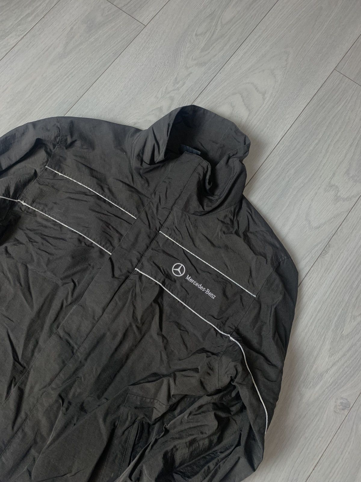 Mercedes-Benz × Vintage Vintage Mercedes Benz Jacket Nylon Size US L / EU 52-54 / 3 - 9 Thumbnail