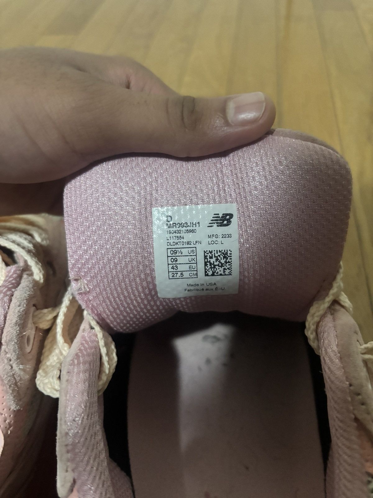 Joe Freshgoods × New Balance New Balance Joe Freshgoods×99369 Performance Art Powder Pink Size US 9.5 / EU 42-43 - 6 Thumbnail