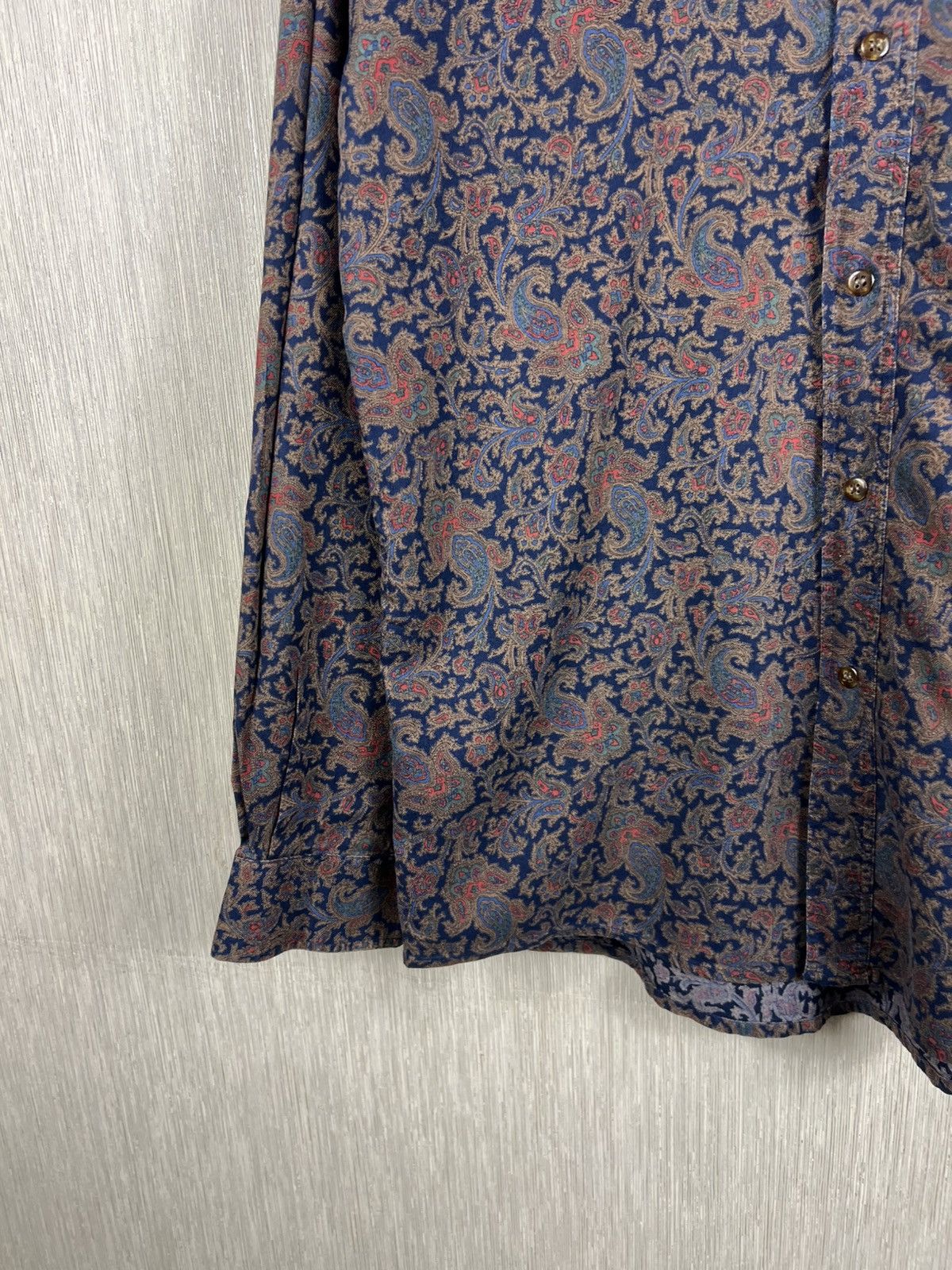 Gant Vintage 80s Gant baroque pattern retro pocket shirt cotton Size US M / EU 48-50 / 2 - 7 Thumbnail