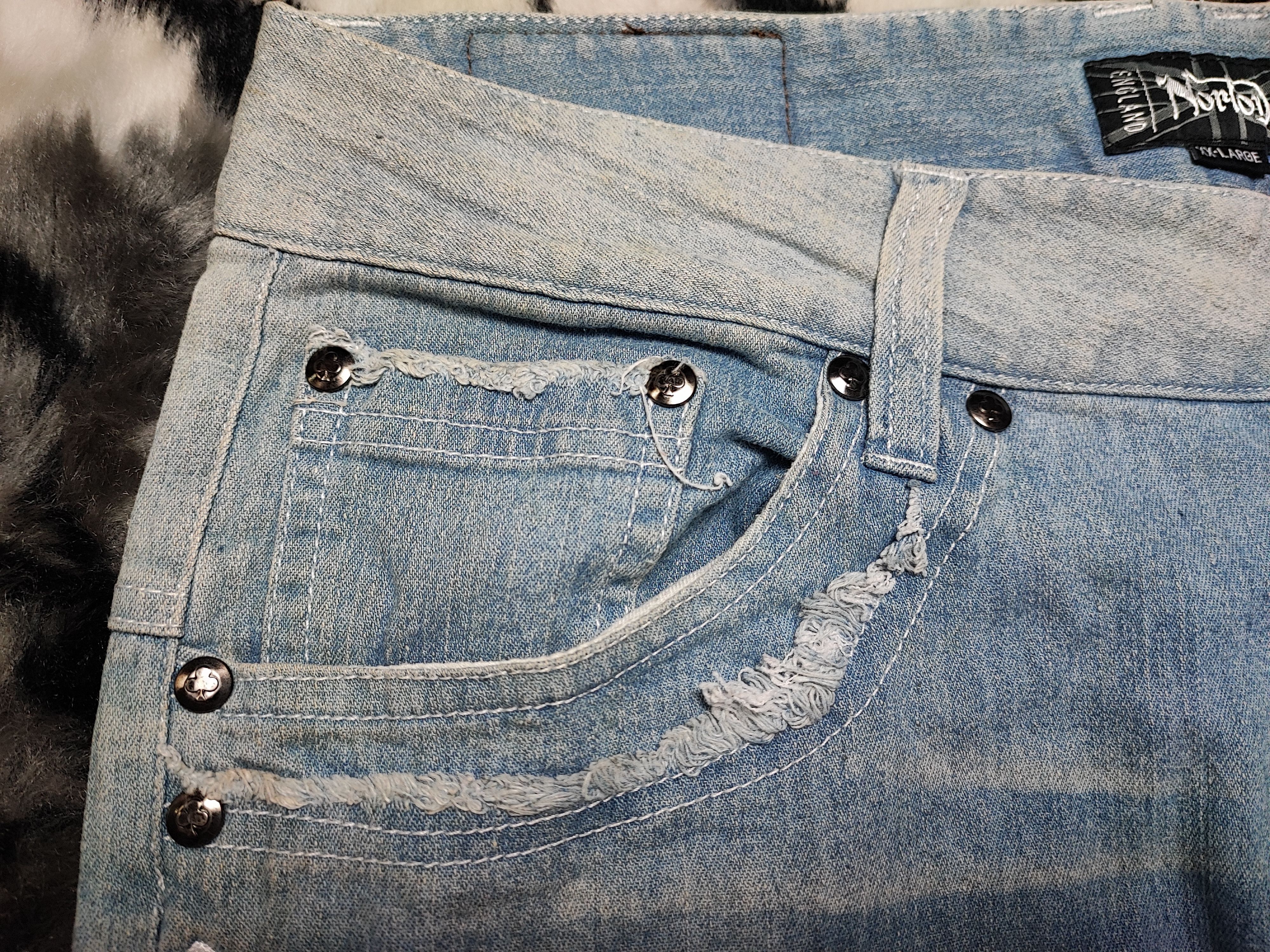 Japanese Brand × Norton × Vintage Special Design Norton Jeans Size US 35 - 9 Thumbnail