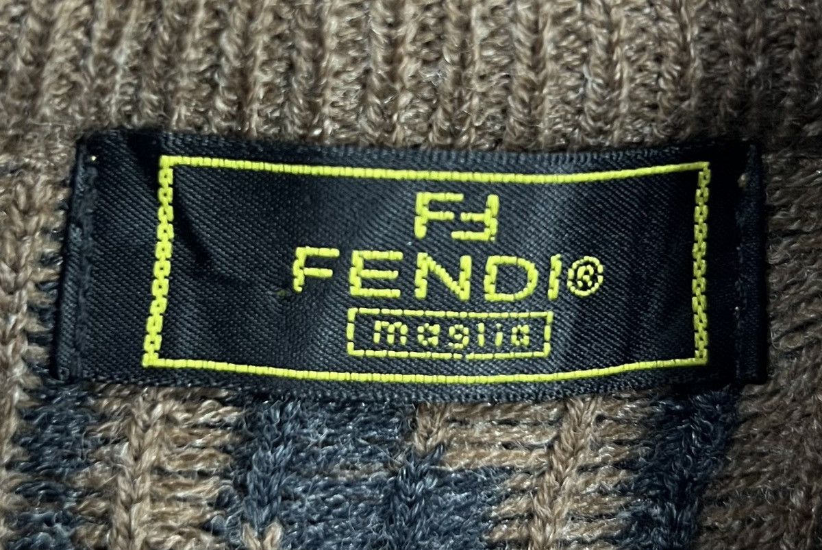 Fendi Vintage Fendi Zucca Monogram All Over Print Sweatshirt Size US M / EU 48-50 / 2 - 6 Thumbnail