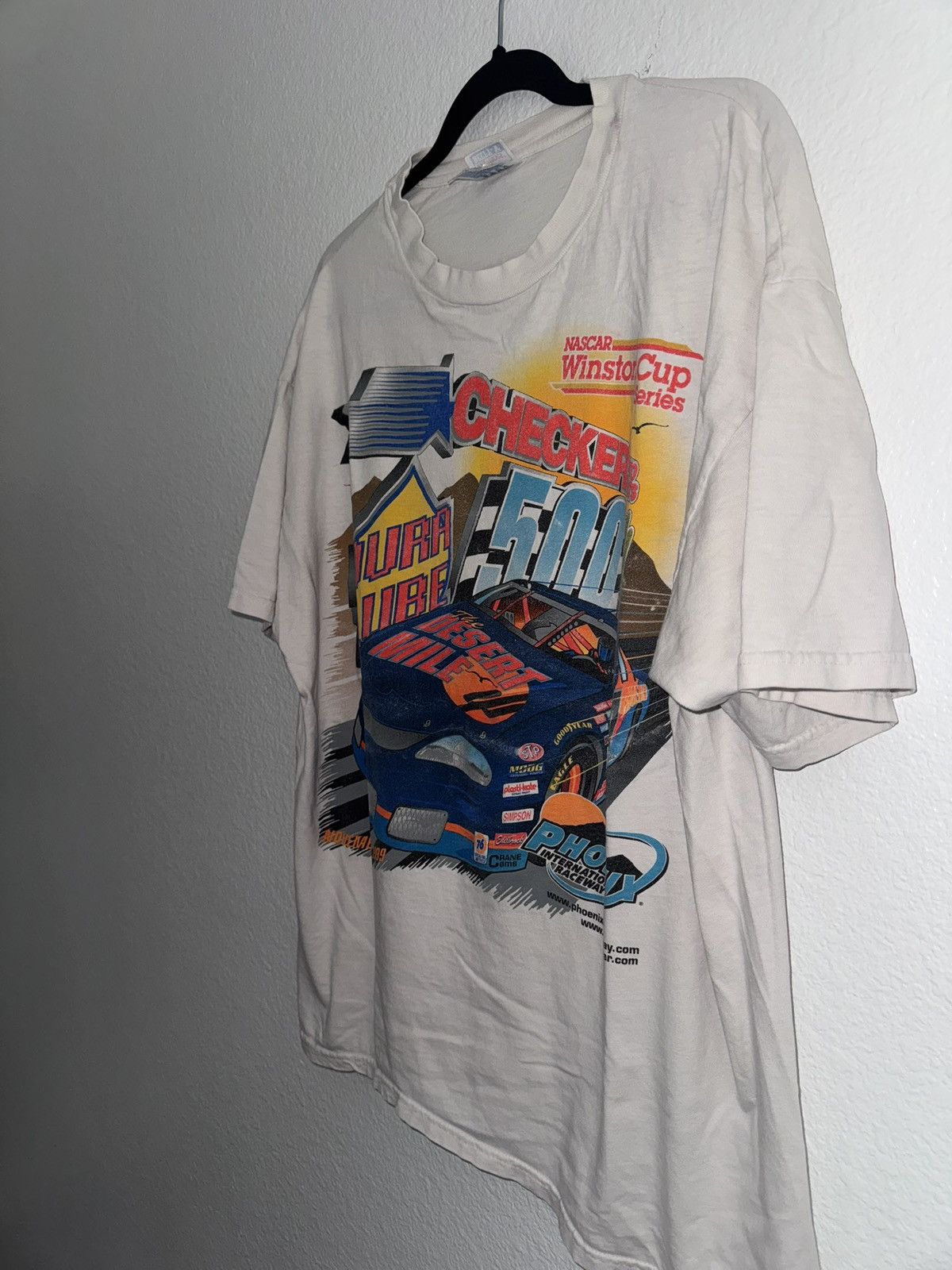 NASCAR Vintage Nascar Race Graphic Tee Size US XL / EU 56 / 4 - 2 Thumbnail