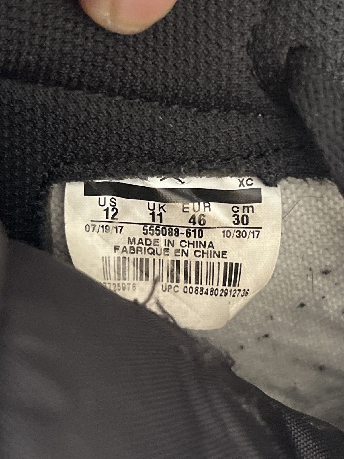 Jordan Brand × Nike Air Jordan 1 Bred Toe Size US 12 / EU 45 - 6 Thumbnail