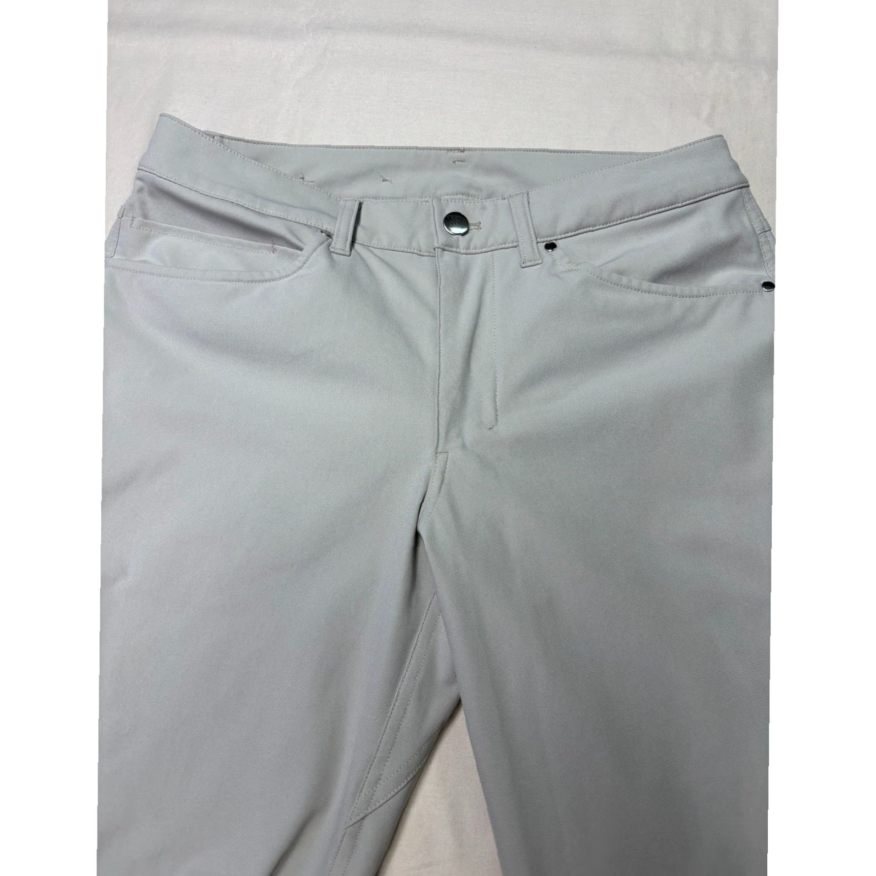 Lululemon Lululemon Commission Pant Slim Light Grey Mens Size 30x26 Technical Trousers Size US 30 / EU 46 - 2 Thumbnail