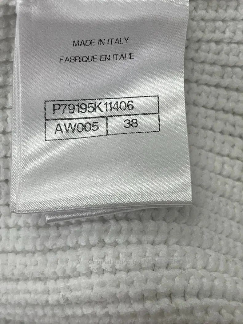 Chanel Chanel 25P White Knit Cardigan. Size US M / EU 48-50 / 2 - 5 Thumbnail