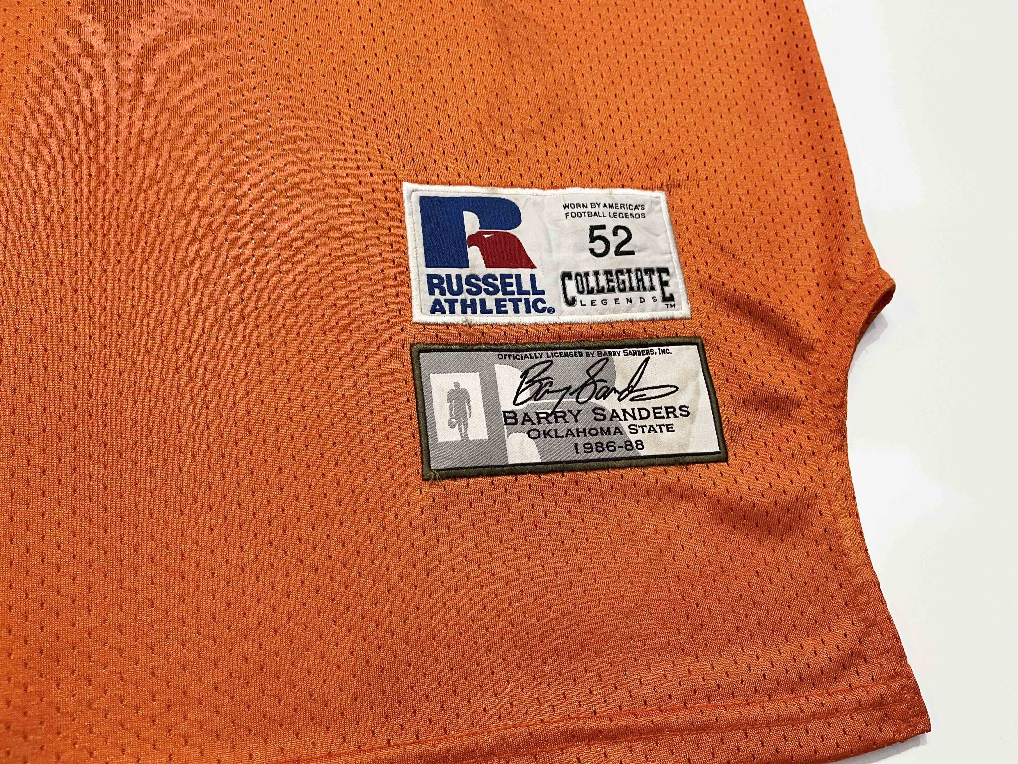 Russell Athletic Russell Collegiate Legends Oklahoma State SANDERS #21 Jersey Size US XL / EU 56 / 4 - 4 Thumbnail