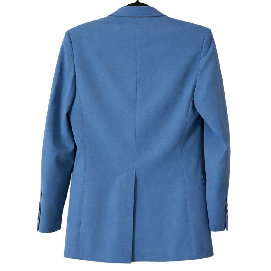 Gucci Gucci Blue Wool Blazer Size 48R - 2 Thumbnail