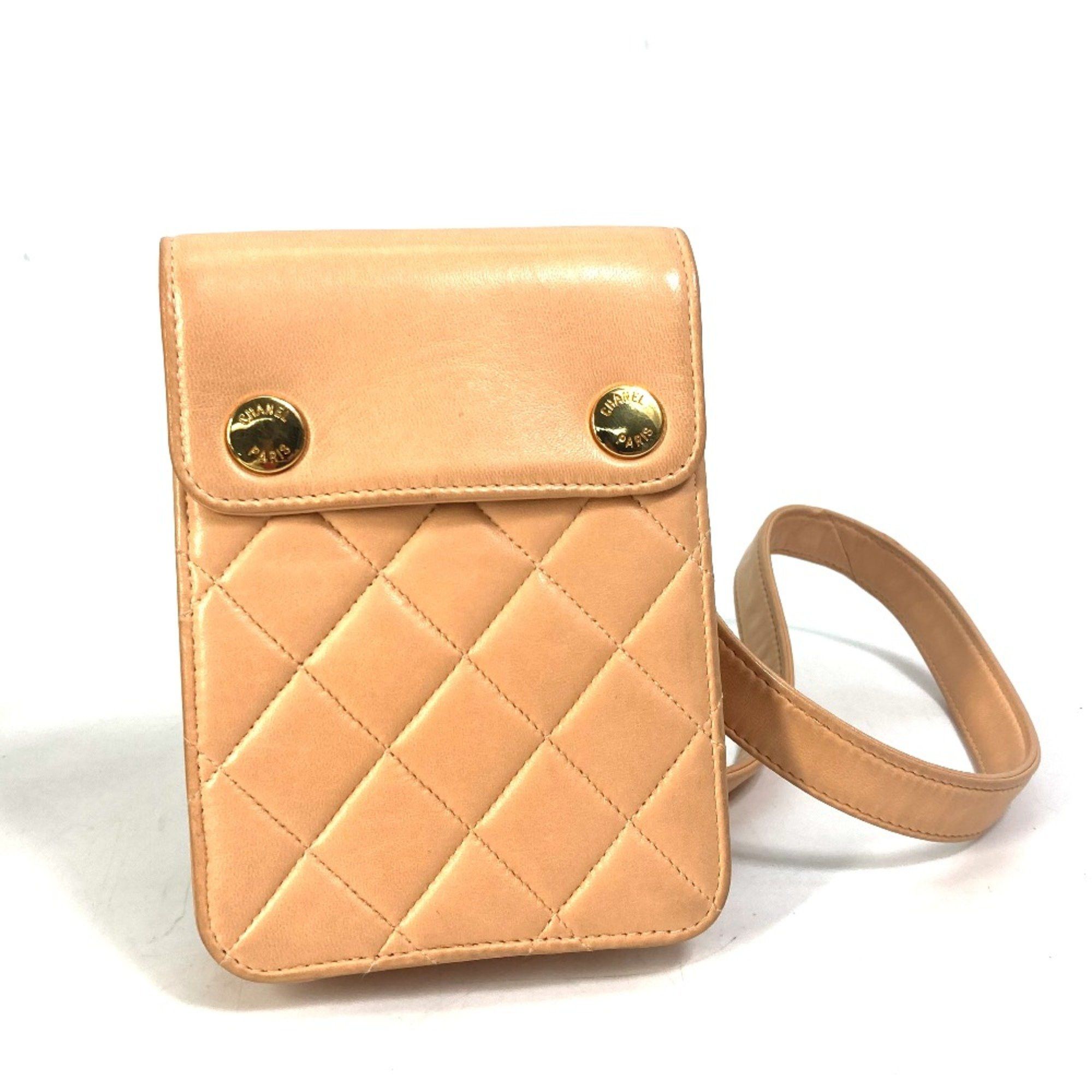 Chanel Chanel neck pouch smartphone pouch Shoulder Shoulder Shoulder Bag Pink Based Size ONE SIZE - 1 Thumbnail