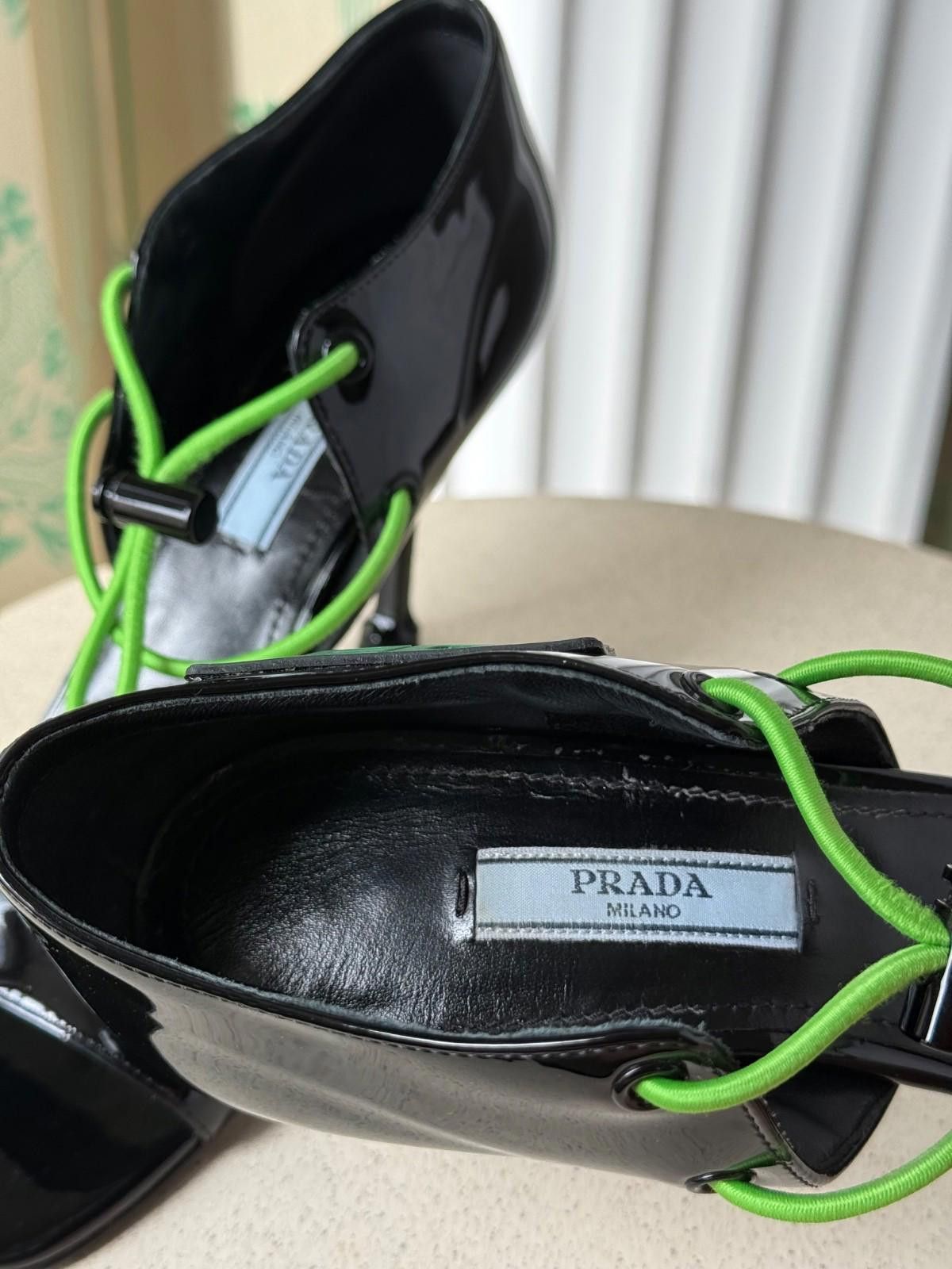 Prada Prada Patent Leather d'Orsay Heels Sandals Size 37 / 7 Size US 7 / IT 37 - 9 Thumbnail