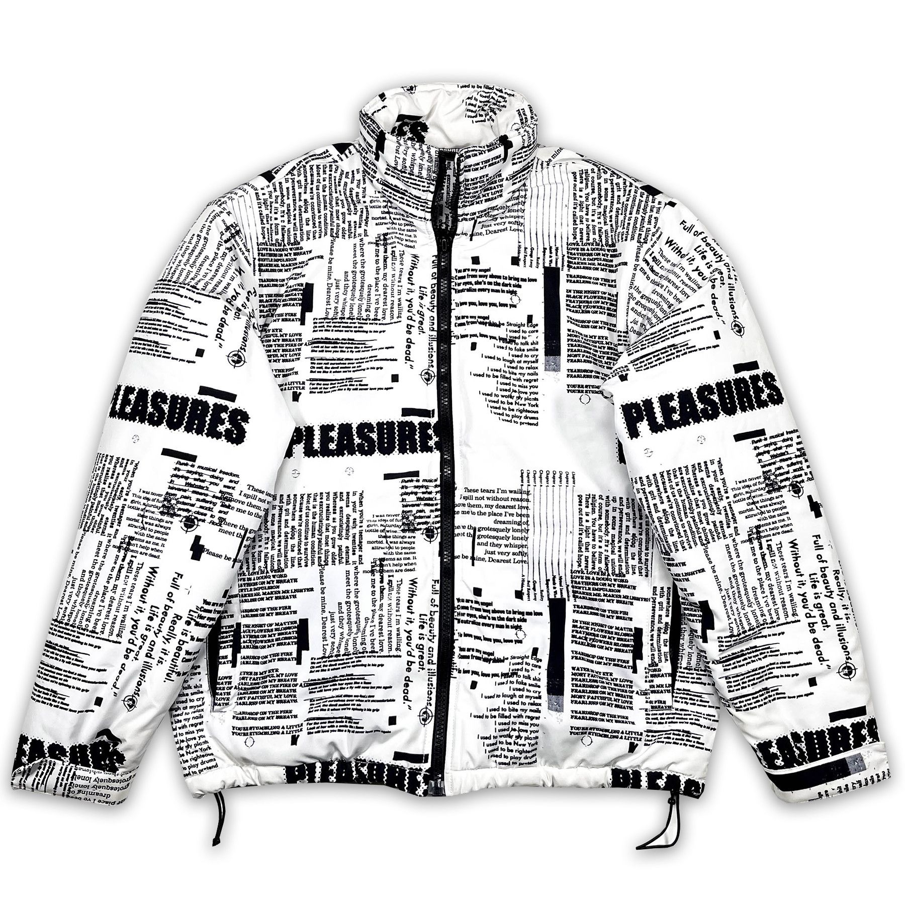 Pleasures Pleasures down jacket, oversized fit, size M/L Size US L / EU 52-54 / 3 - 3 Thumbnail