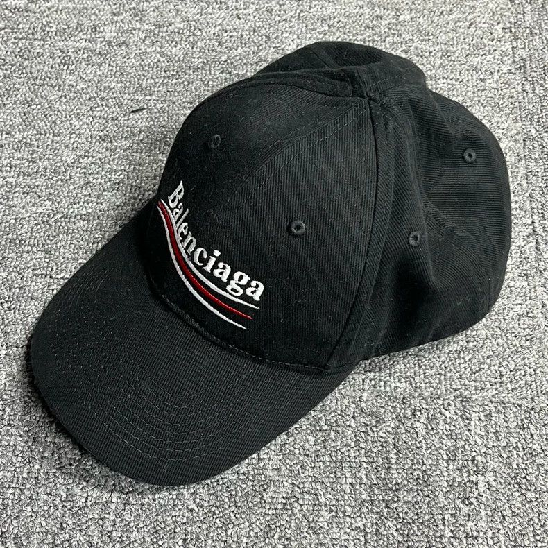 Balenciaga Balenciaga Black coke baseball cap 2505-Nextarrow Size ONE SIZE - 3 Thumbnail