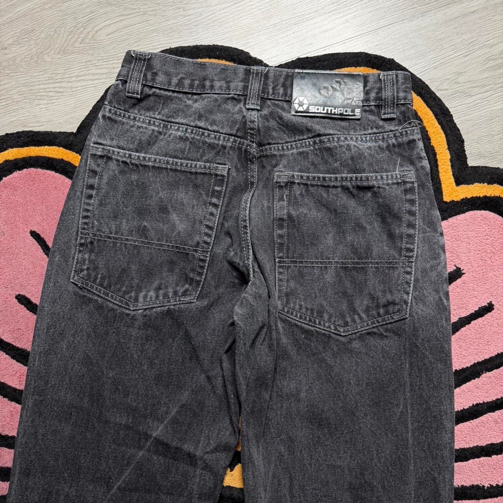Southpole × Vintage Vintage Y2K Southpole Loose Straight Faded Wash Denim Jeans Size US 30 / EU 46 - 8 Thumbnail