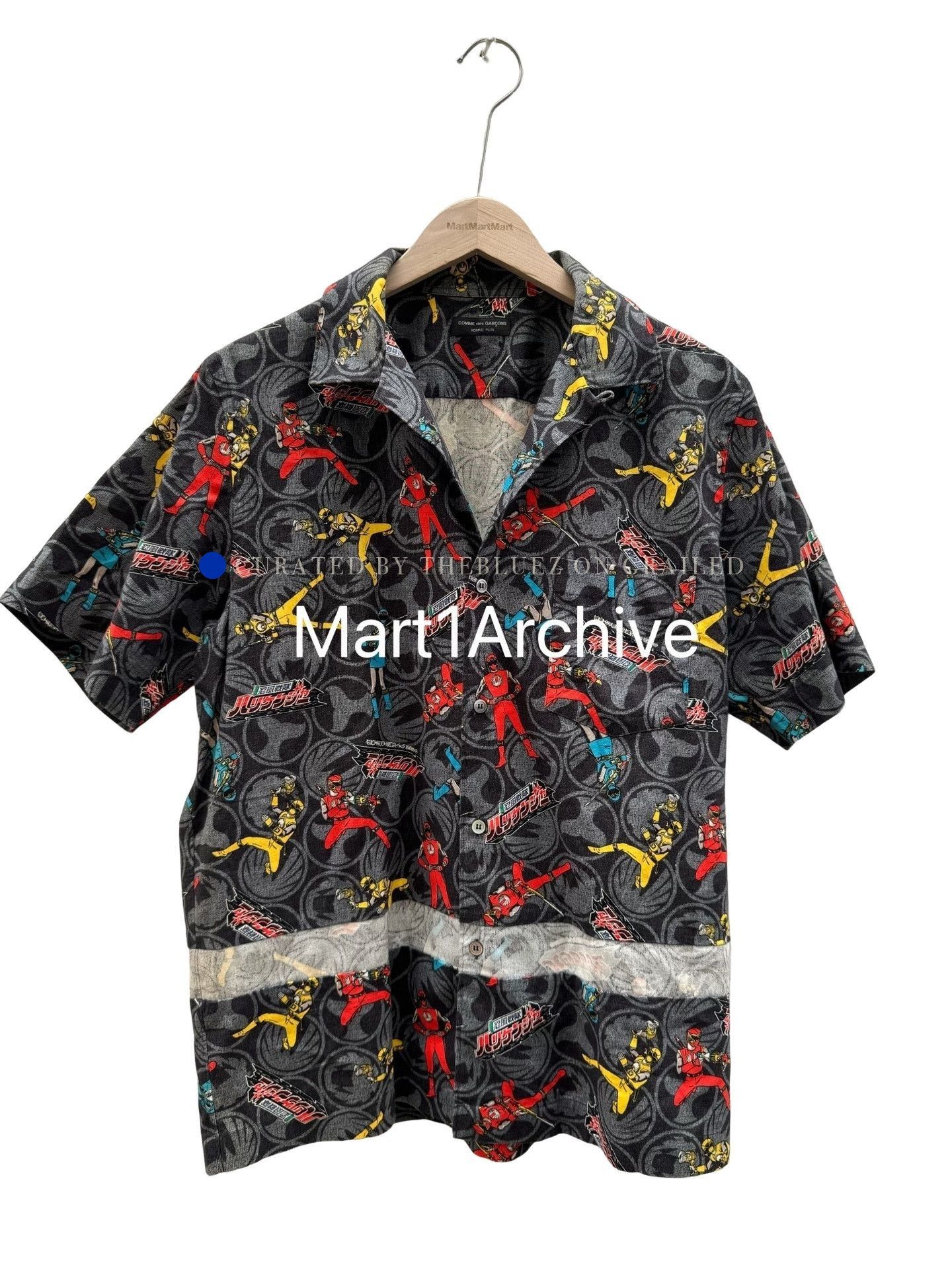 Comme des Garcons Hurricanger Print Button-Up Shirt Size US M / EU 48-50 / 2 - 1 Thumbnail