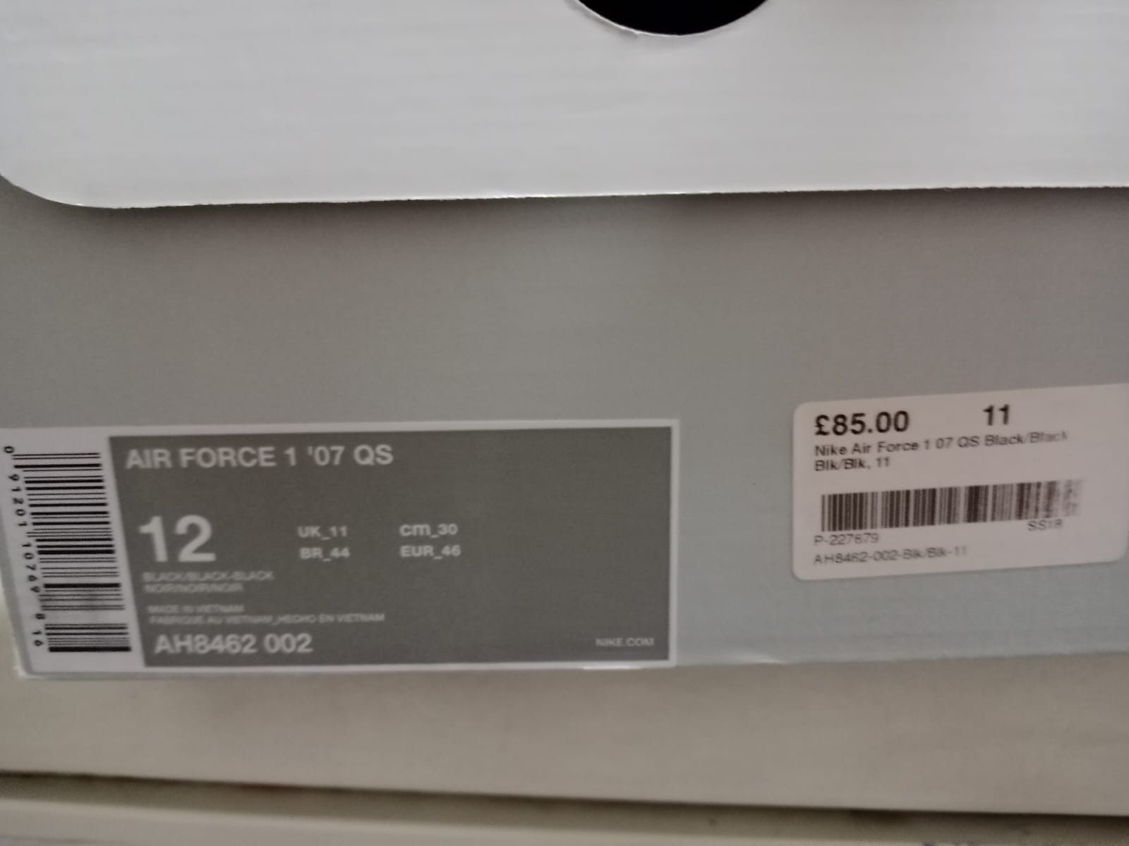 Nike Nike Air Force 1 Low Swoosh Pack All-Star Sail Size US 12 / EU 45 - 3 Thumbnail