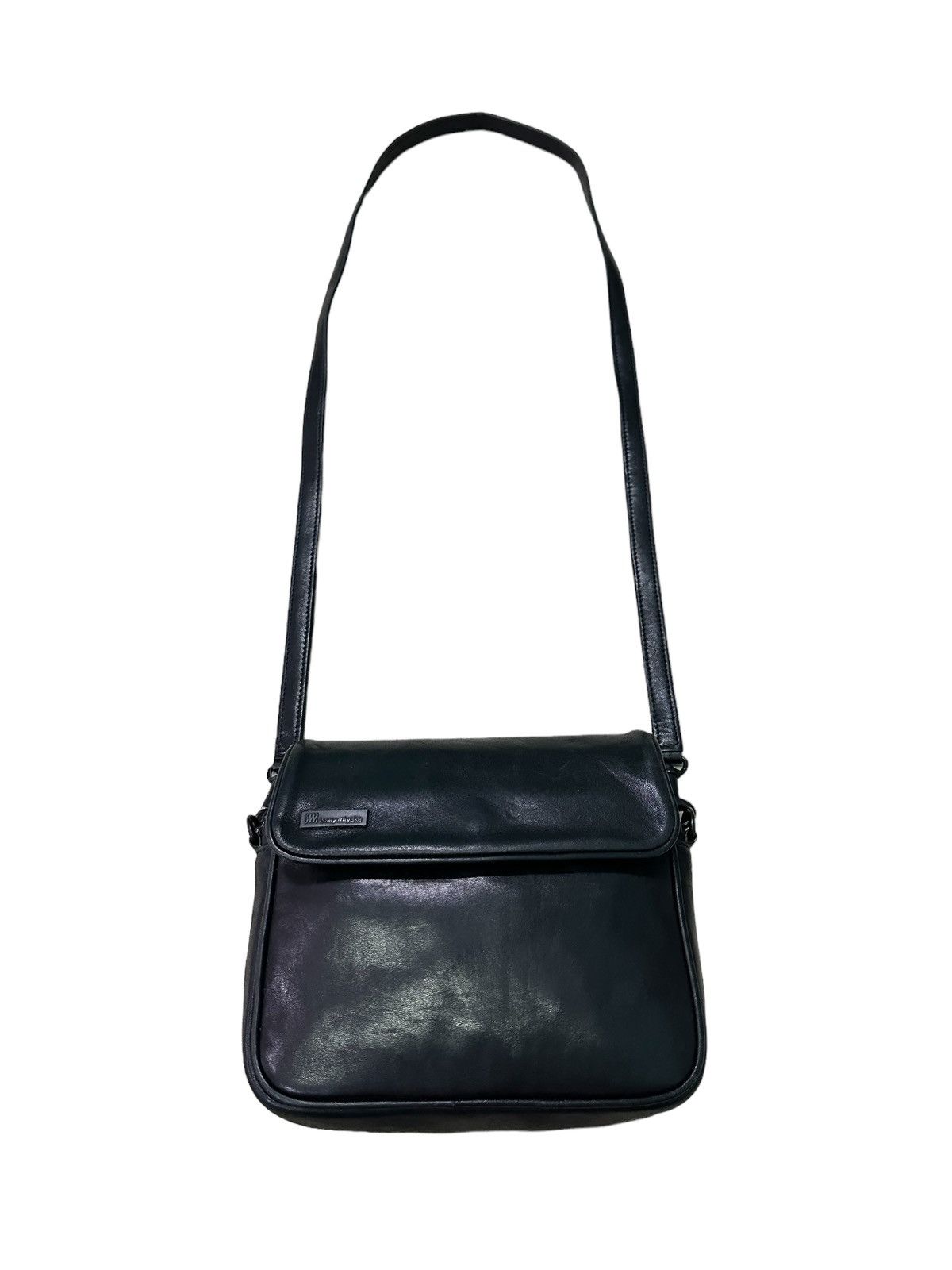 VINTAGE ISSEY MIYAKE LEATHER CROSSBODY BAG