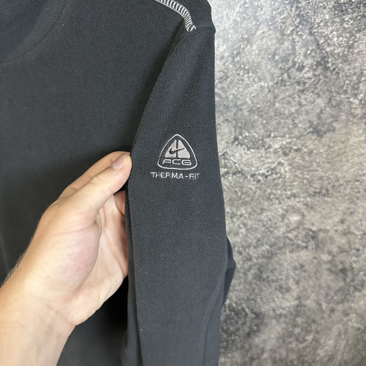 Nike ACG Vintage Nike ACG Therma Fit Fleece Sweatshirt Size M / US 6-8 / IT 42-44 - 9 Thumbnail