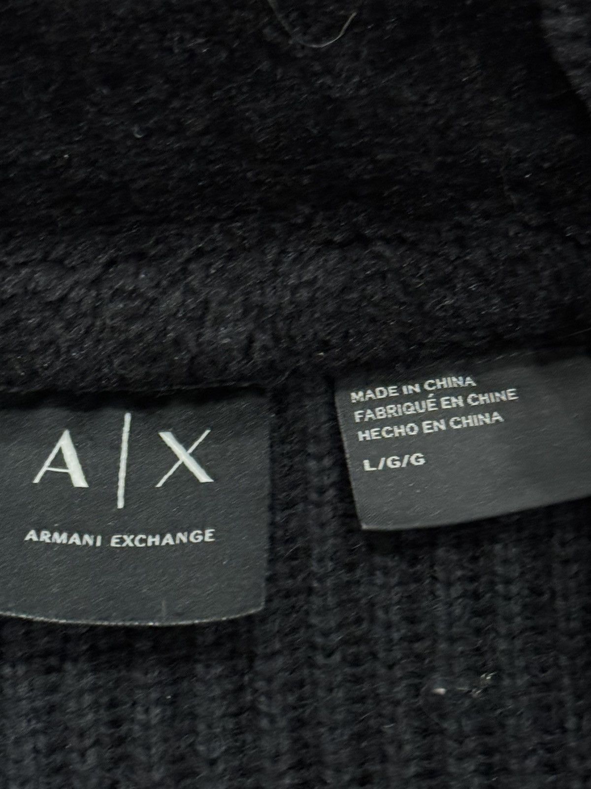Armani Exchange Armani Exchange Wool Sweater Size US L / EU 52-54 / 3 - 11 Thumbnail