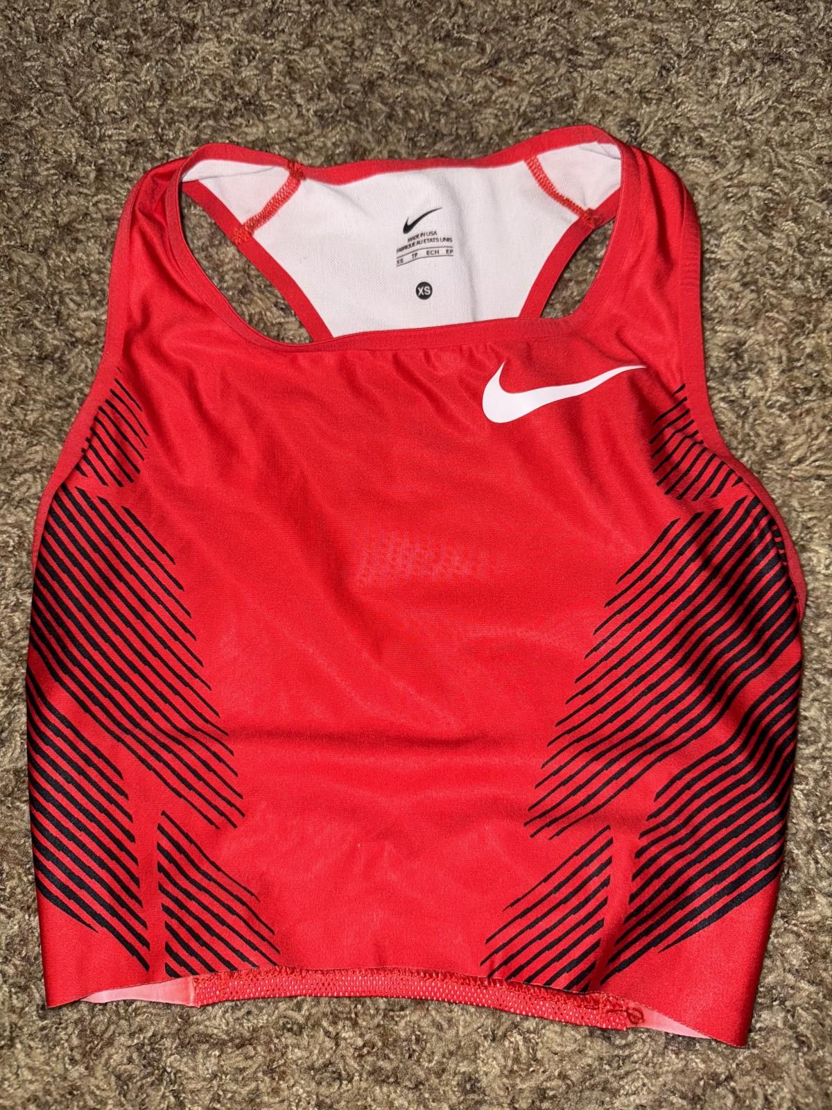Nike Nike Women’s Pro Elite Crop Distance Track And Field Singlet Size ONE SIZE - 1 Thumbnail