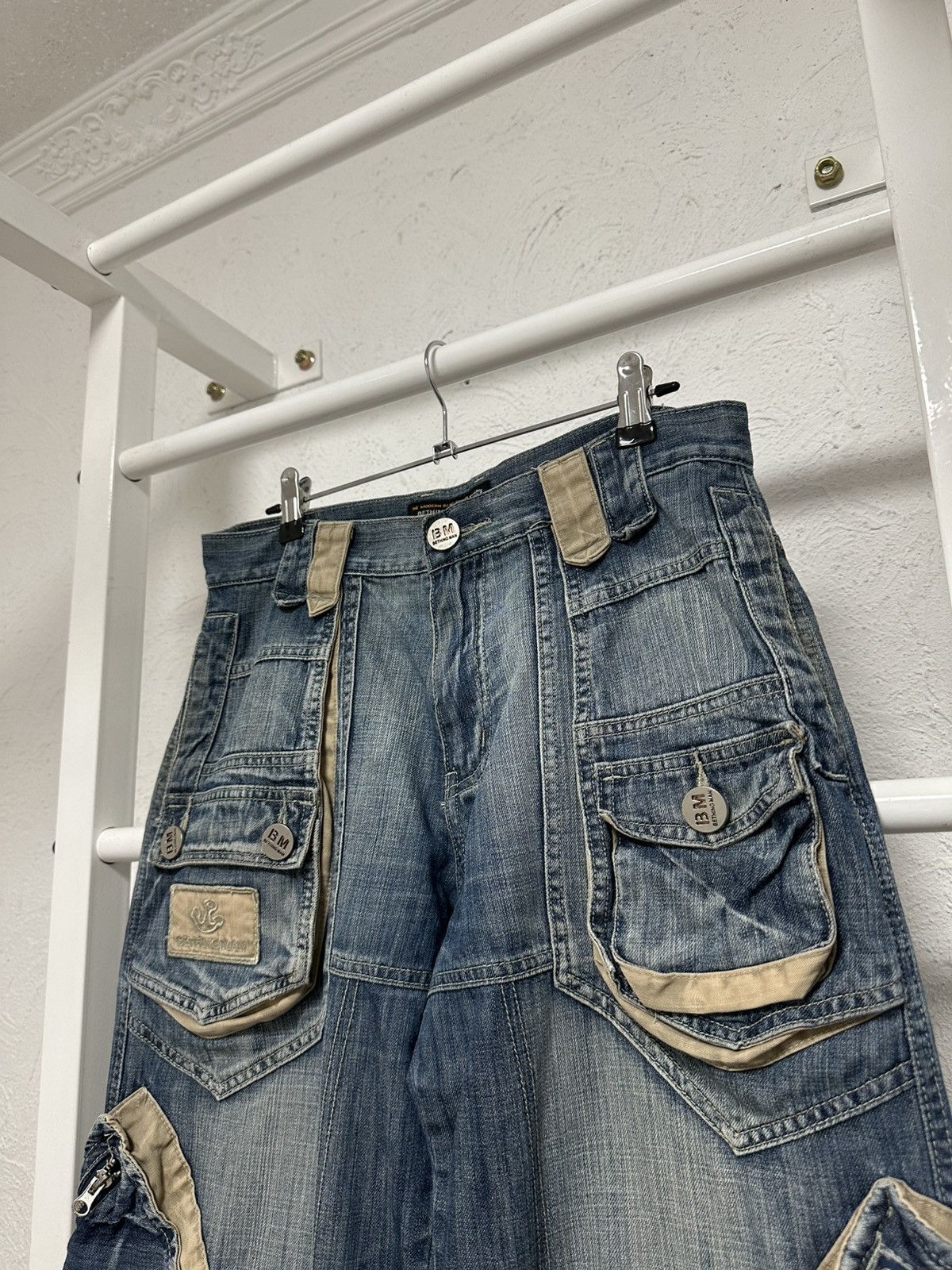 Japanese Brand Men’s Avant Garde Japanese Brand Jeans W33 Size L Y2K Size US 33 - 2 Thumbnail