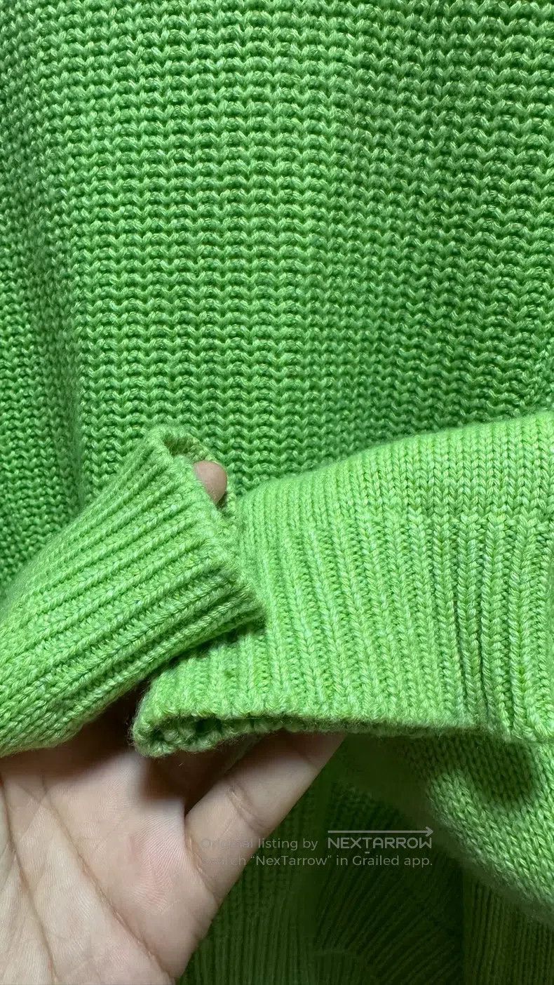 Hermes Hermes Apple green cashmere knit sweater Size XS / US 0-2 / IT 36-38 - 4 Thumbnail