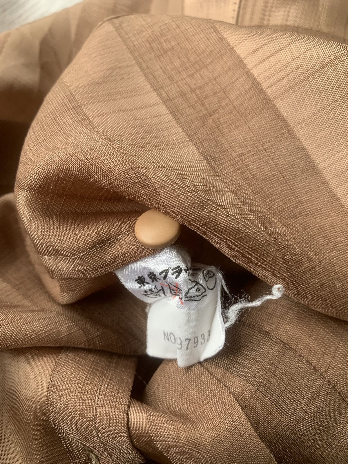 Designer × Pierre Balmain × Vintage Vintage Pierre Balmain Paris stripes silk blouse Size ONE SIZE - 4 Thumbnail