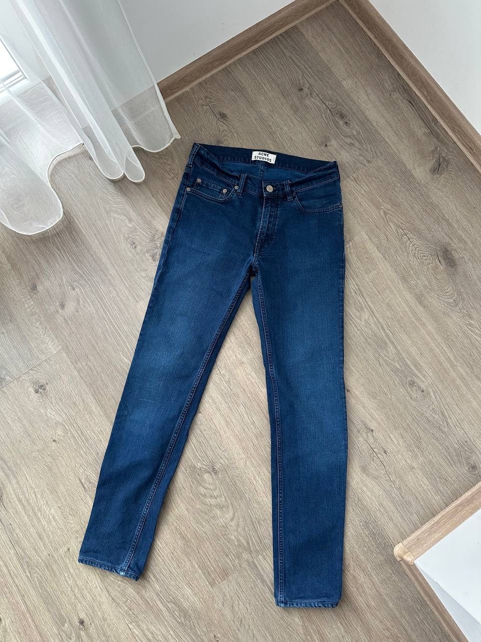 Acne Studios × Vintage Vintage Acne Studios Blue Straight Pants Size US 30 / EU 46 - 6 Thumbnail