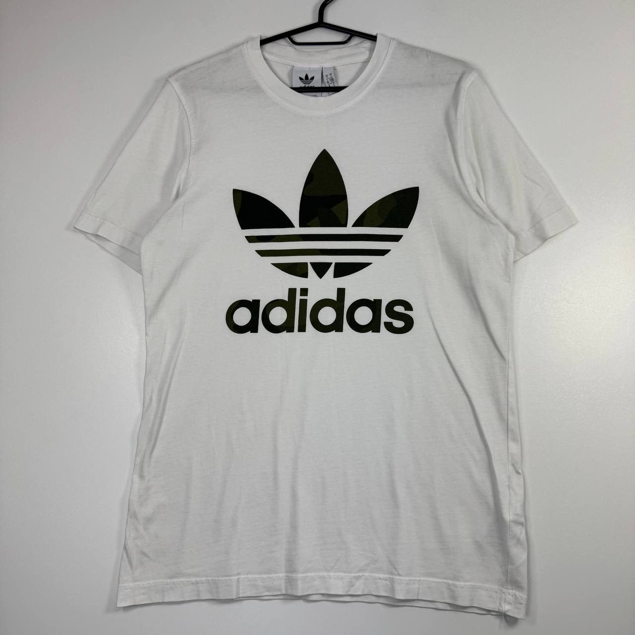 Adidas Adidas Originals Trefoil T-Shirt White FM337 Graphic Tee S Size US M / EU 48-50 / 2 - 1 Thumbnail