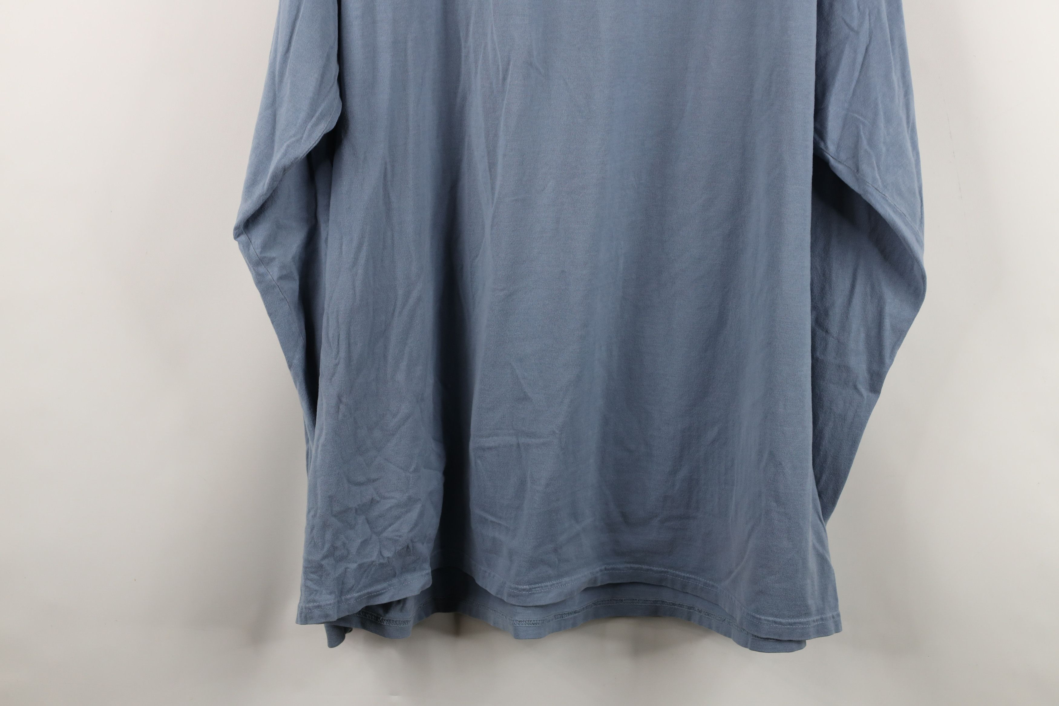 Vintage Vintage 90s Y2K Streetwear Stonewash Long Sleeve T-Shirt Size US XXL / EU 58 / 5 - 14 Thumbnail