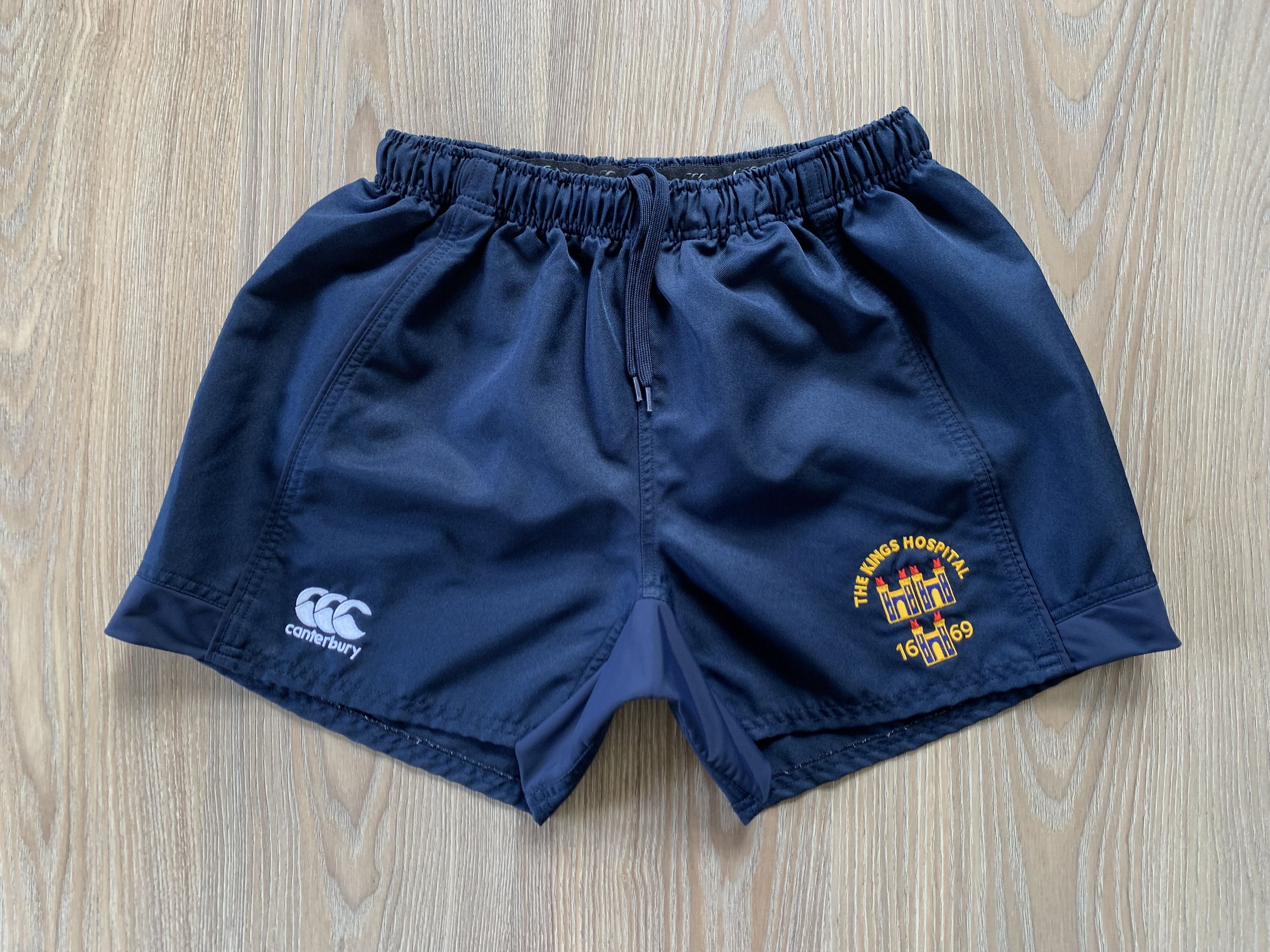 Canterbury of New Zealand Canterbury The King's Hospital Training Rugby Shorts Size US 34 / EU 50 - 1 Thumbnail
