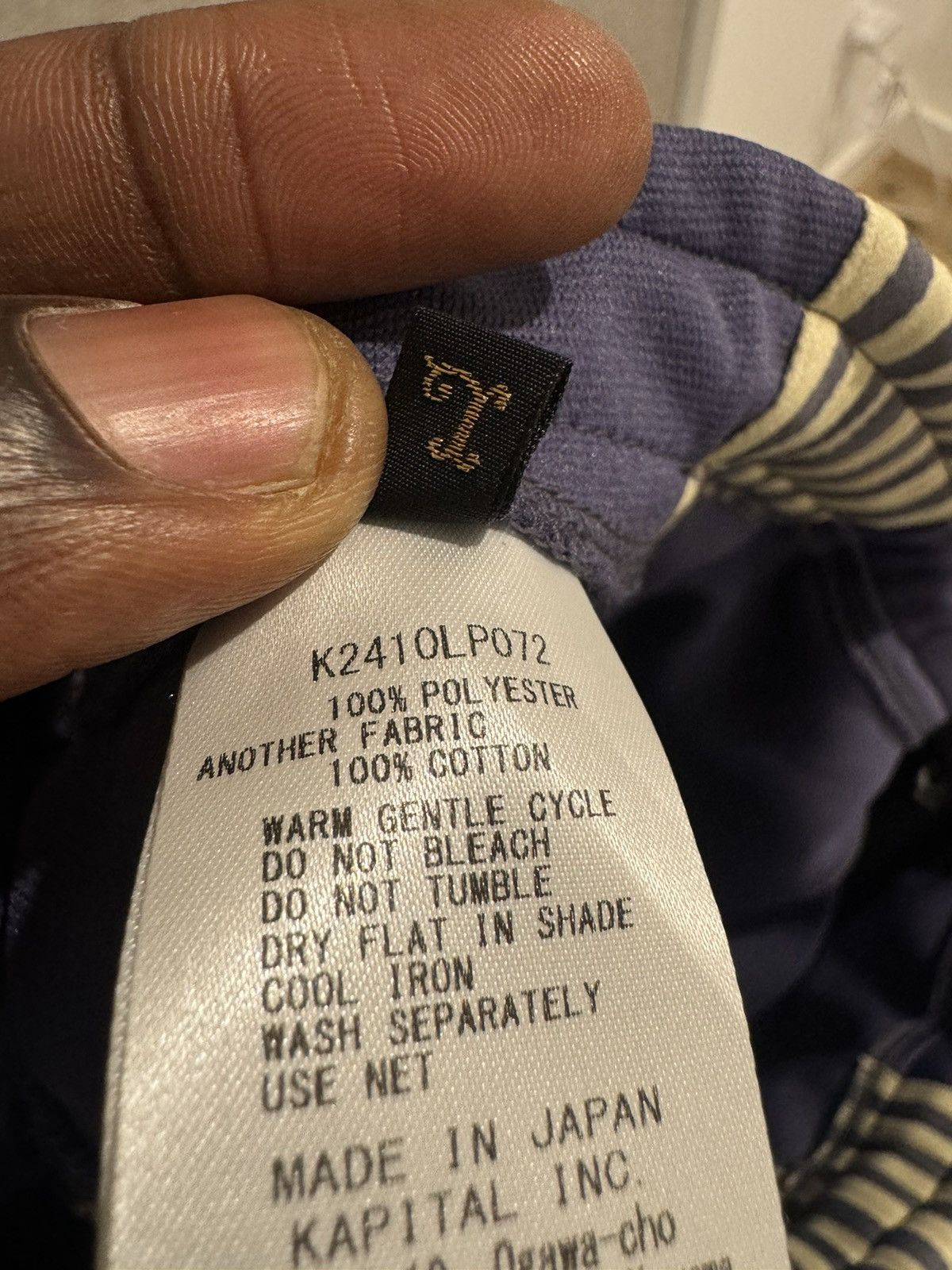 Kapital Kapital Baggy Stripe Track Pants Size US 36 / EU 52 - 5 Thumbnail
