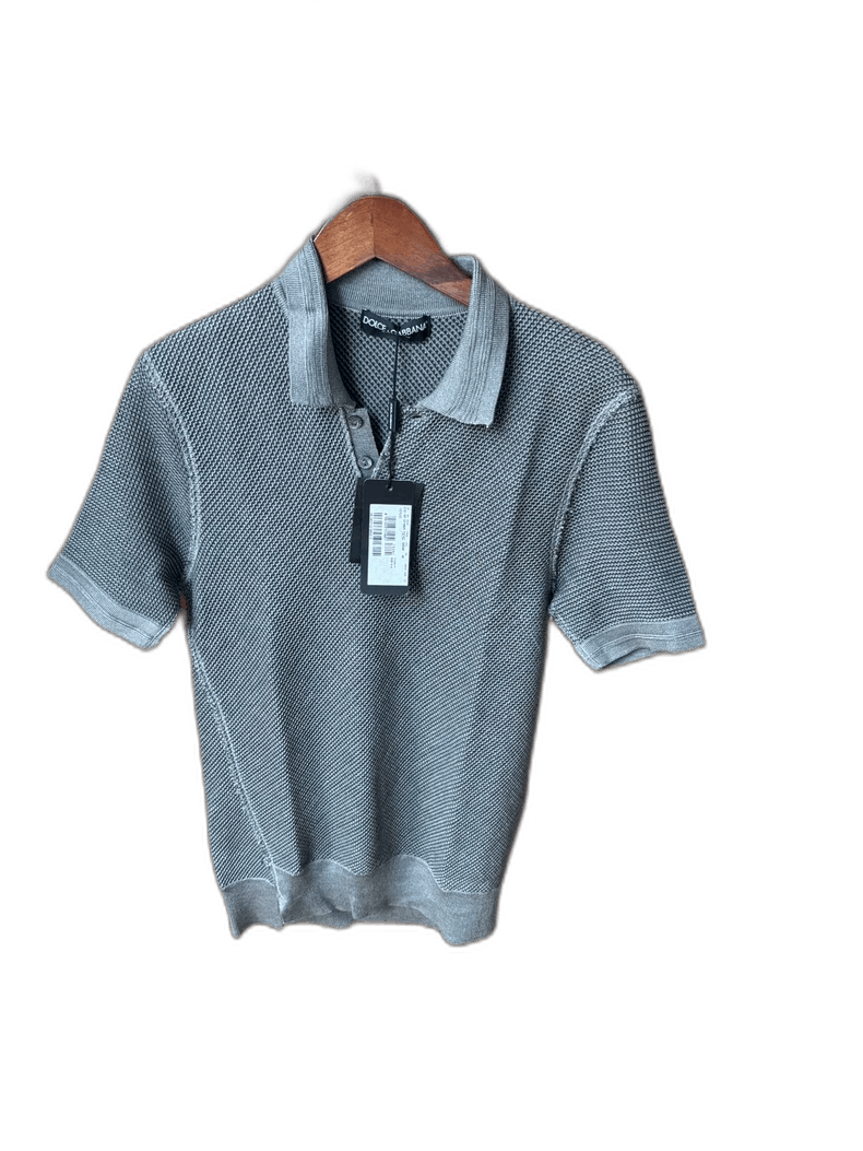 Dolce & Gabbana Dolce Gabbana Silk Polo Shirt Brand New Size US M / EU 48-50 / 2 - 1 Thumbnail