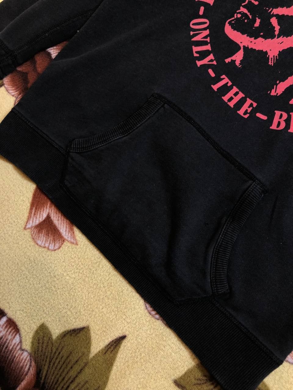 Diesel Vintage Diesel Graphic Design Logo Black and Red hoodie Size US S / EU 44-46 / 1 - 7 Thumbnail