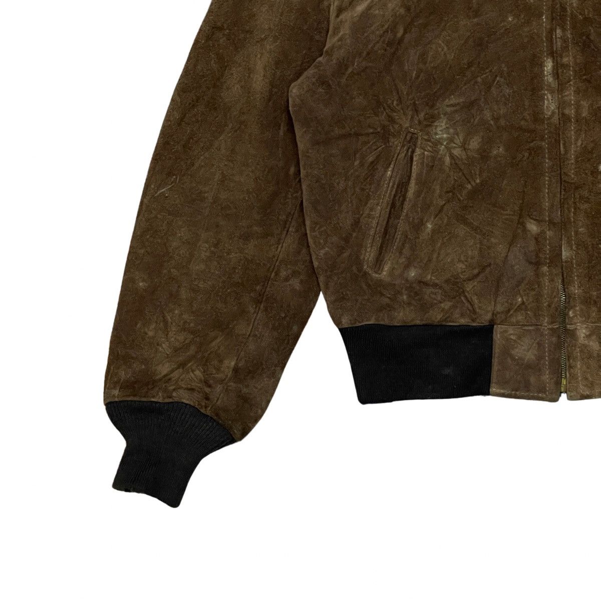 Schott Vintage Schott NYC Made in USA Suede Leather Bomber Jacket Size US M / EU 48-50 / 2 - 4 Thumbnail