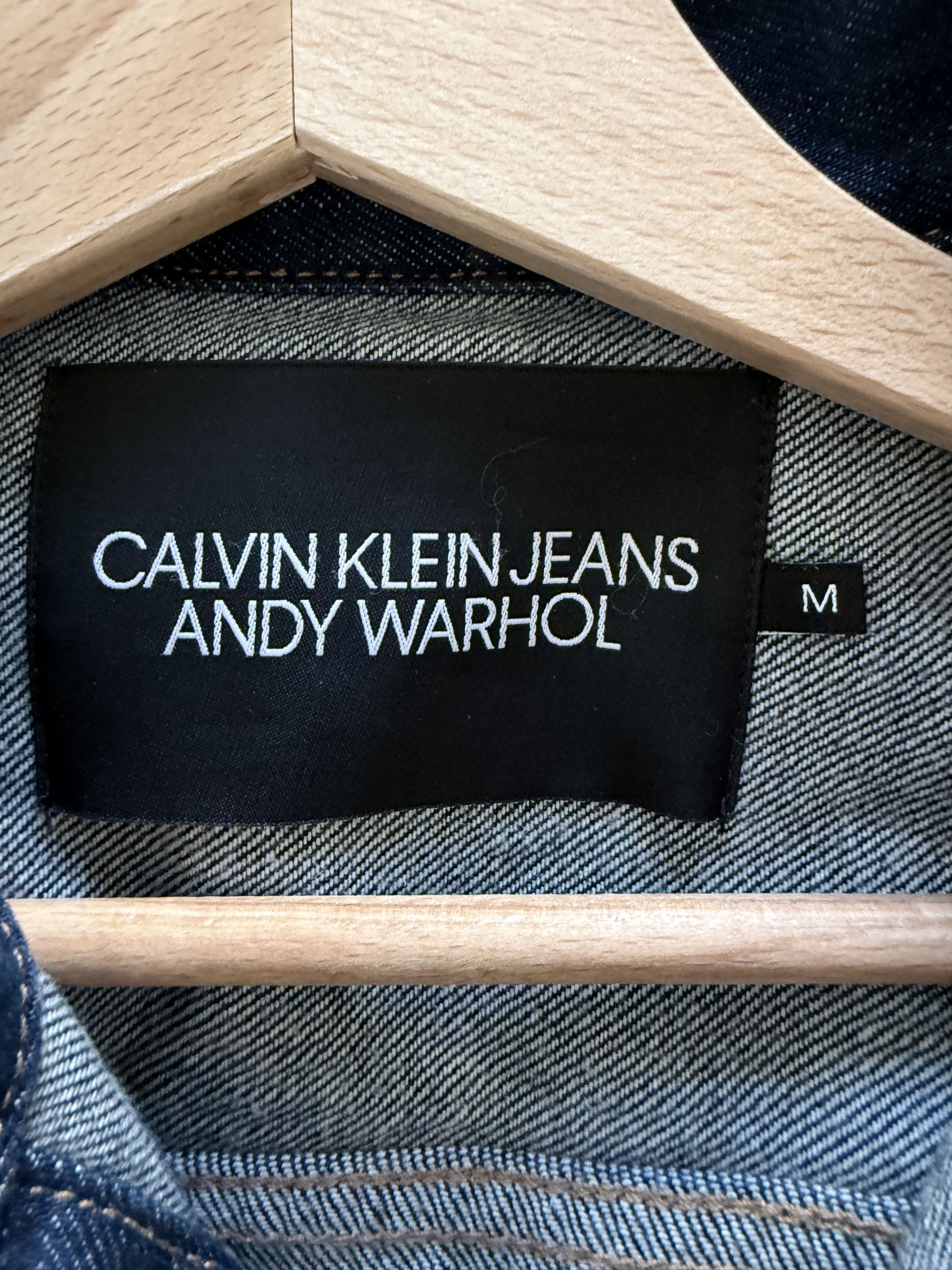 Calvin Klein Calvin Klein x Raf Simons Andy Warhol Denim Jacket Size US M / EU 48-50 / 2 - 6 Thumbnail
