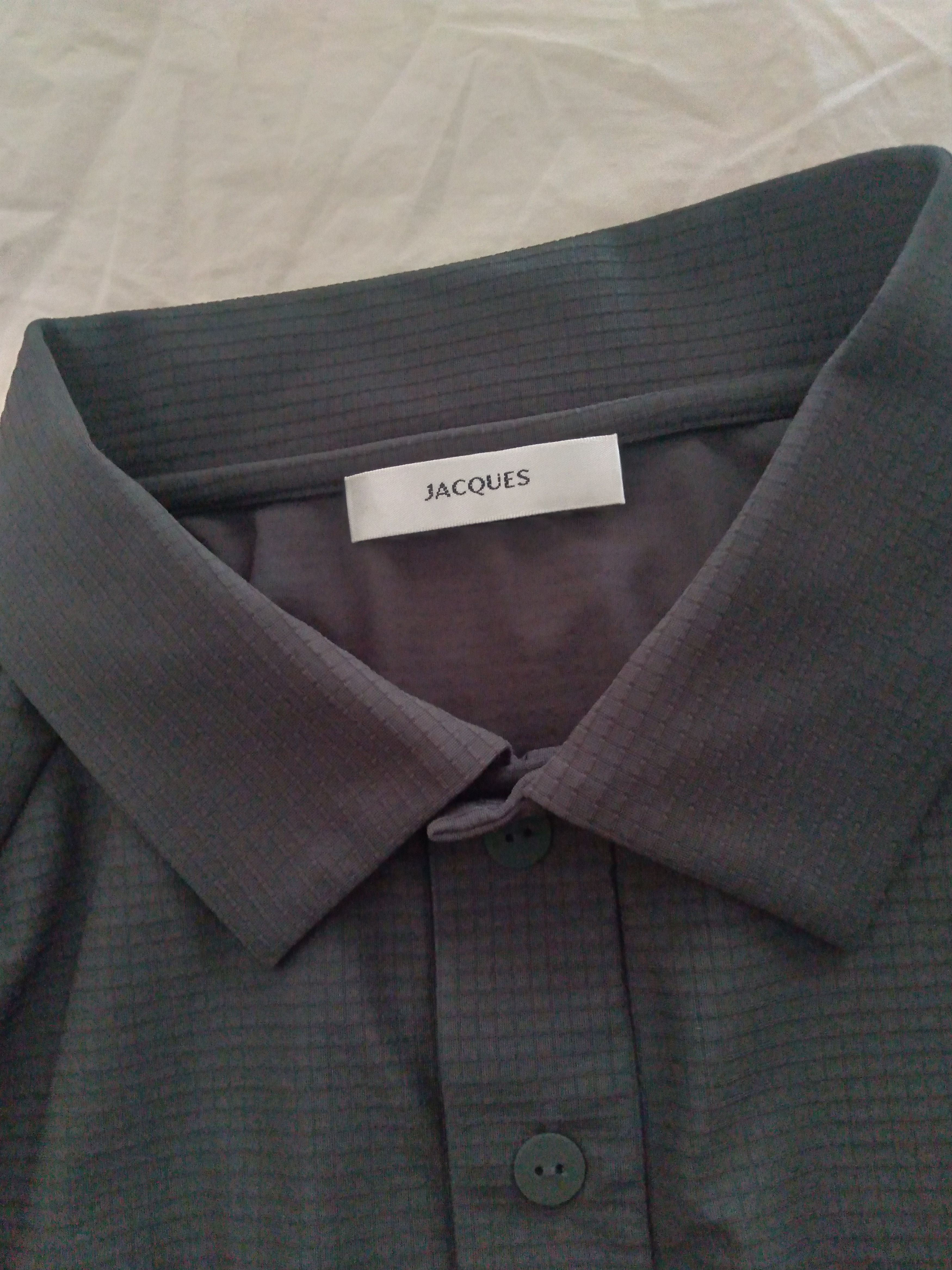 Jacquemus Jacques NY Longsleeve Polo Lyocell Tech Medium Size US M / EU 48-50 / 2 - 3 Thumbnail