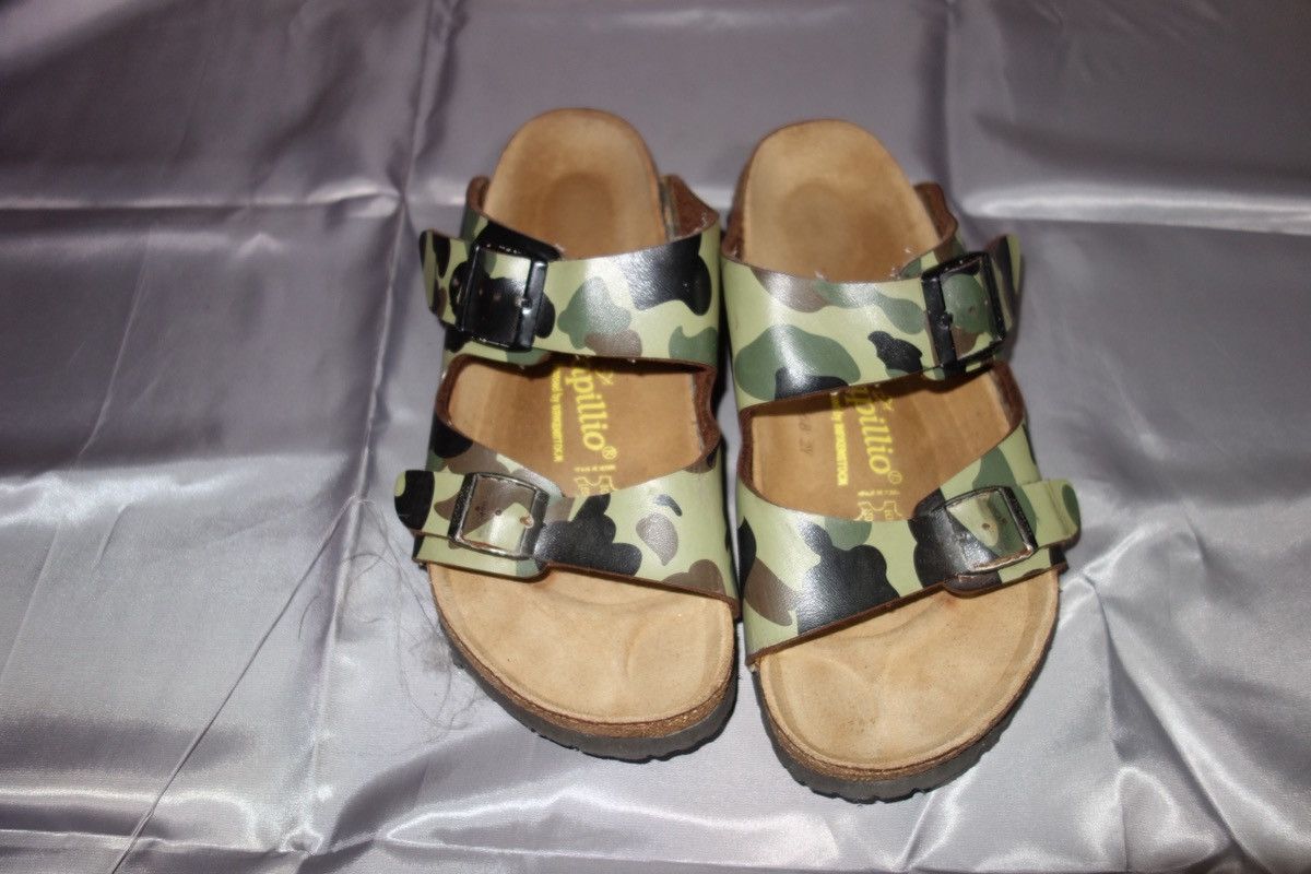 Bape Bape x Birkenstock sandal Size US 8.5 / EU 41-42 - 2 Thumbnail