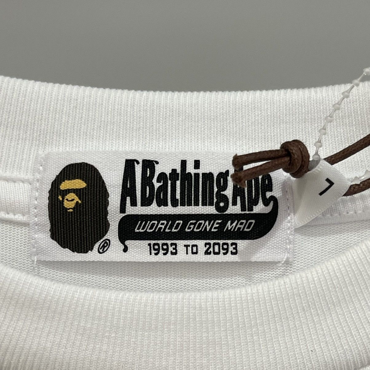 Bape Bape A Bathing Ape Car Graphic Tee White Size US L / EU 52-54 / 3 - 4 Thumbnail