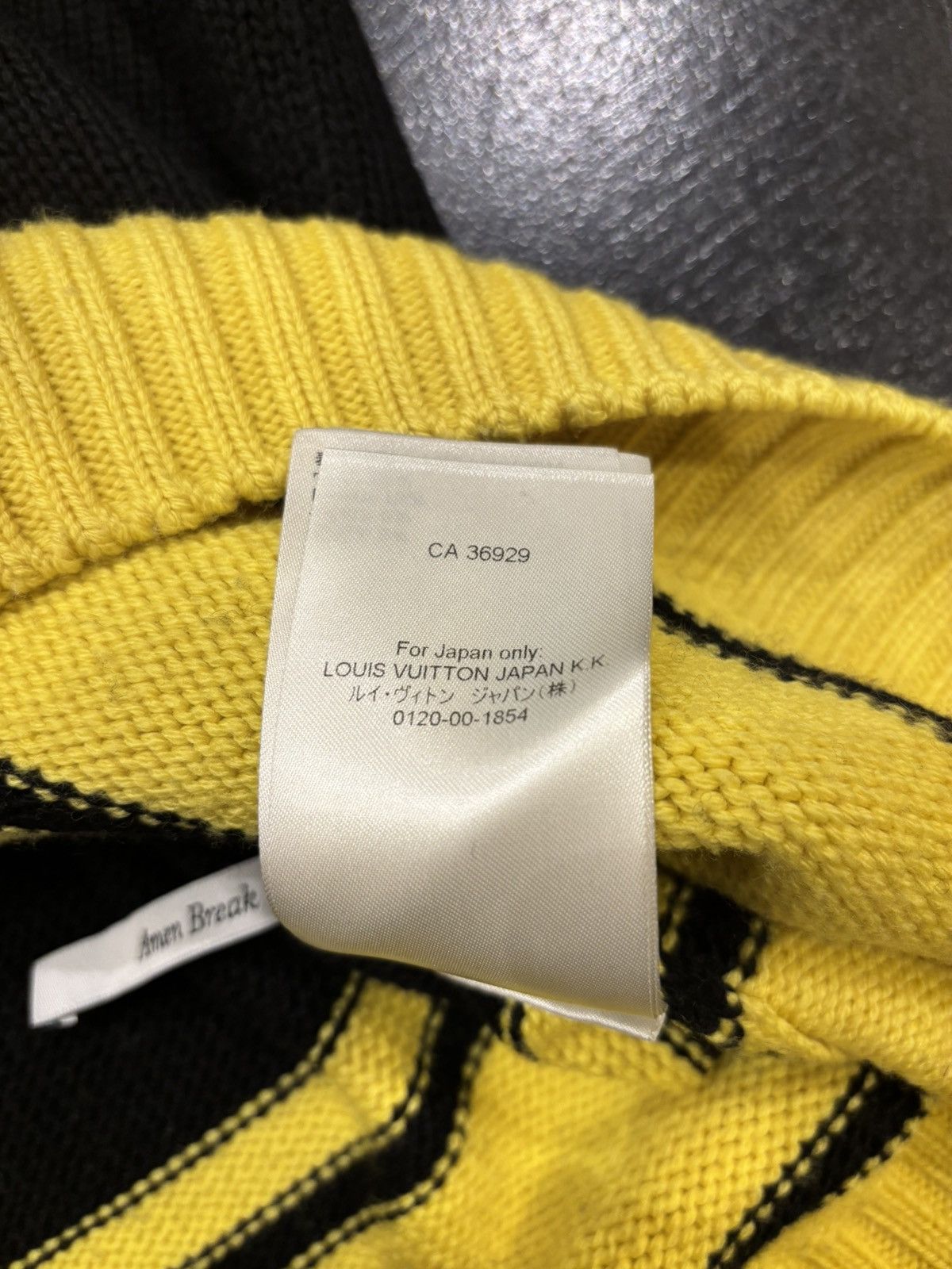 Louis Vuitton Louis Vuitton Football Jersey Knit Swetaer Size US L / EU 52-54 / 3 - 9 Thumbnail